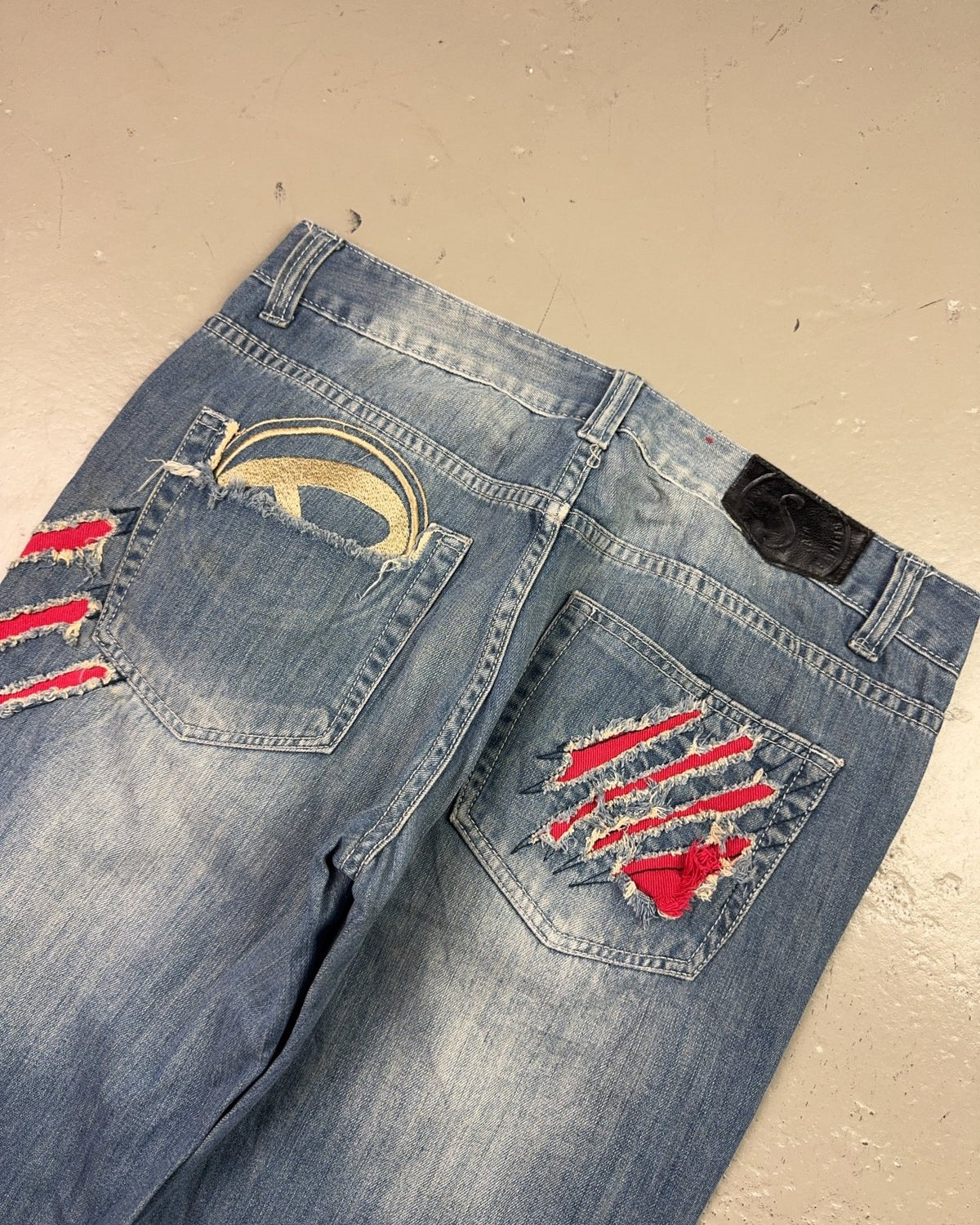 2000's Sbinway Straight/Baggy Jeans *rare 33x32 (M) - Lennys Vintage