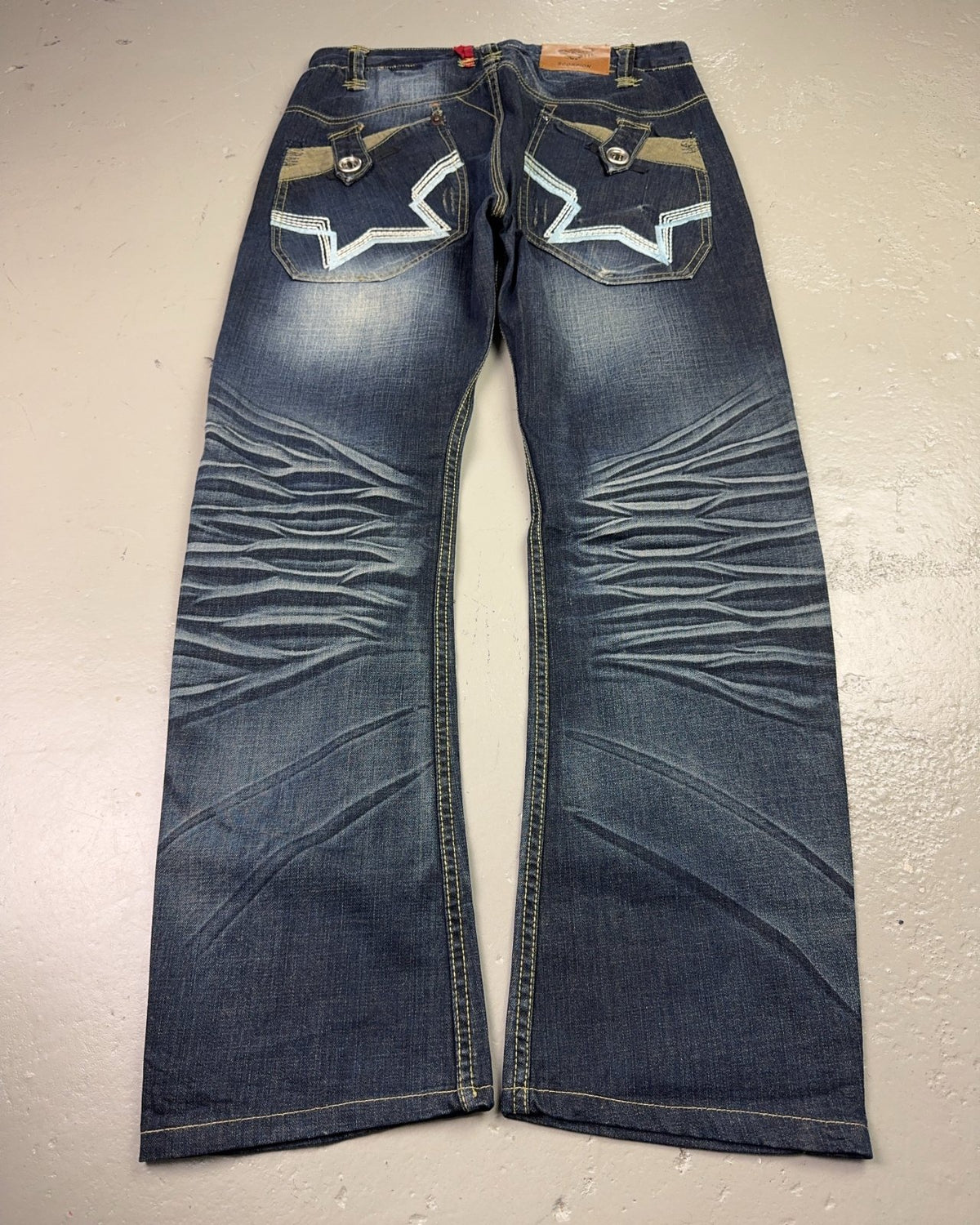 2000's Scorpion Japanese Baggy Jeans * 34x34 (L) - Lennys Vintage