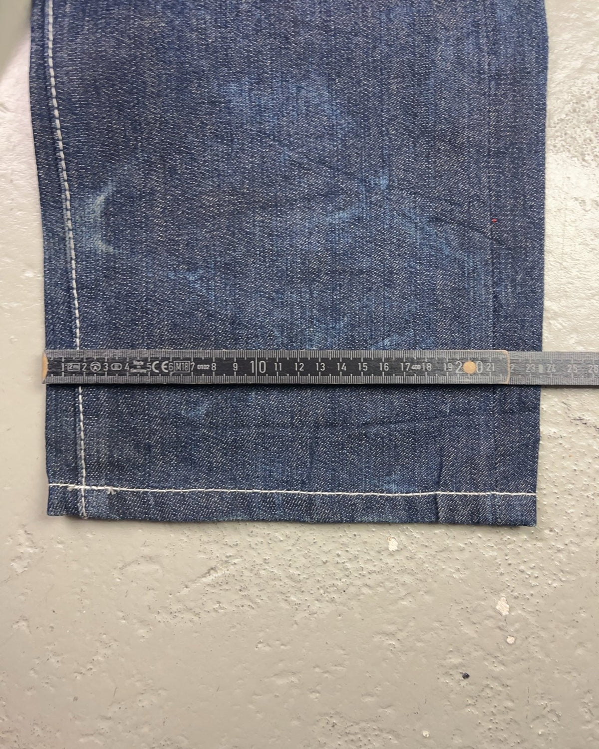 2000's Sexy Diamond Japanese Baggy Jeans *rare 35x36 (XL) - Lennys Vintage