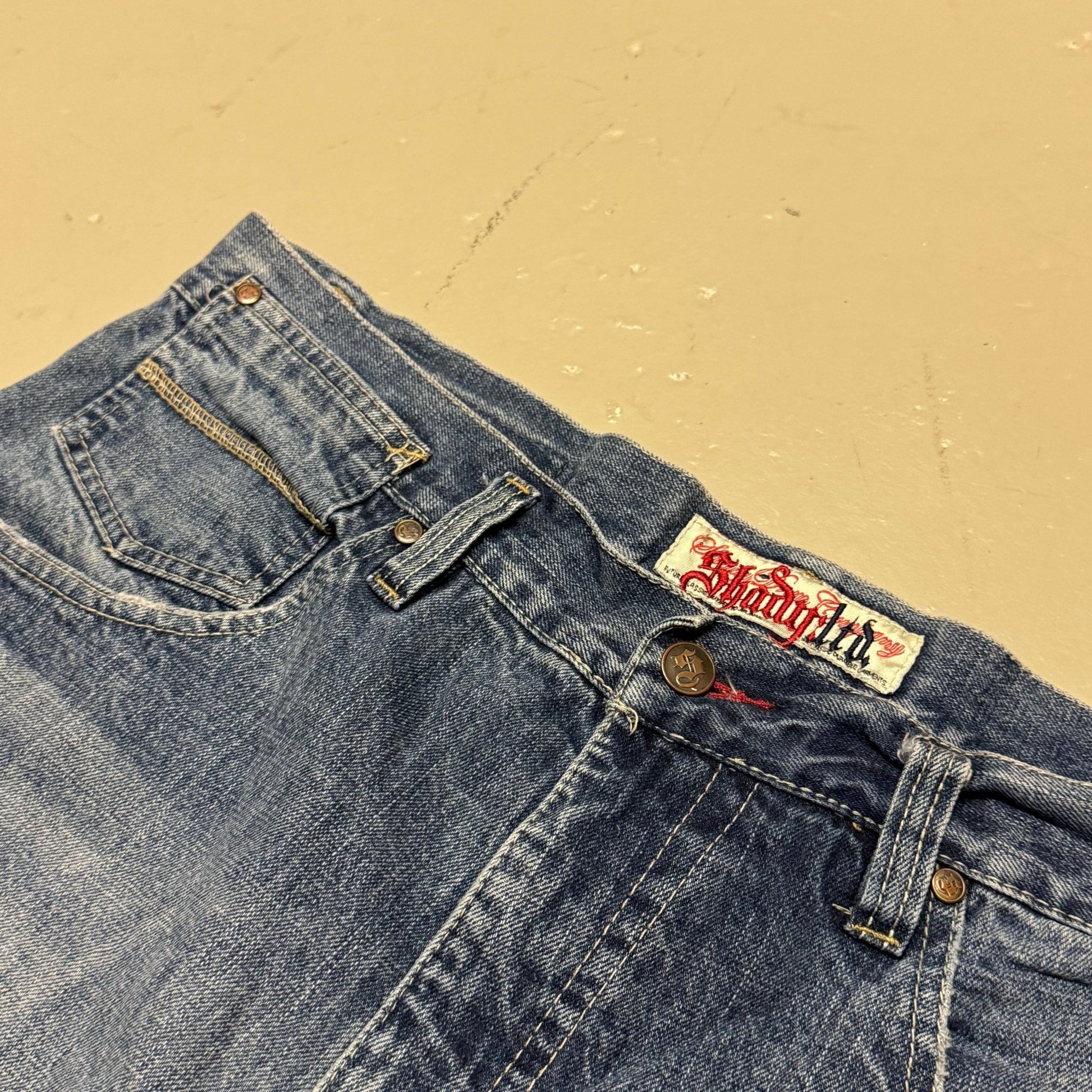 2000‘s Shady ltd. Hip Hop Shorts/Jorts *rare (W38) - Lennys Vintage