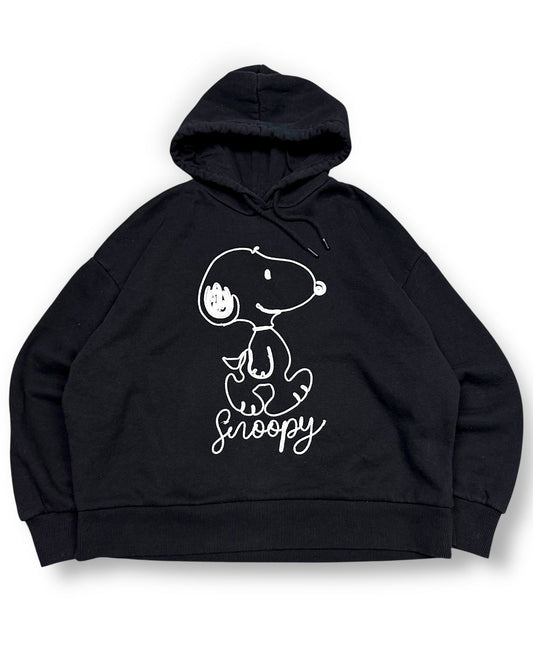 2000‘s Snoopy Hoodie Cropped Fit (M) - Lennys Vintage