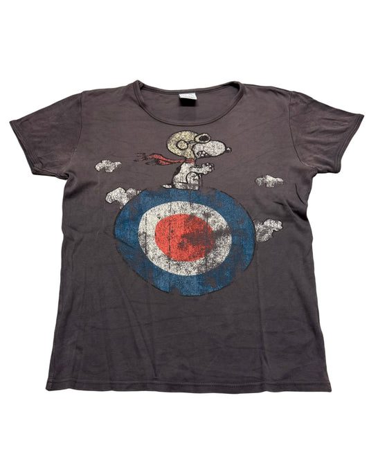 2000‘s Snoopy Slim Tee Shirt *rare (S) - Lennys Vintage