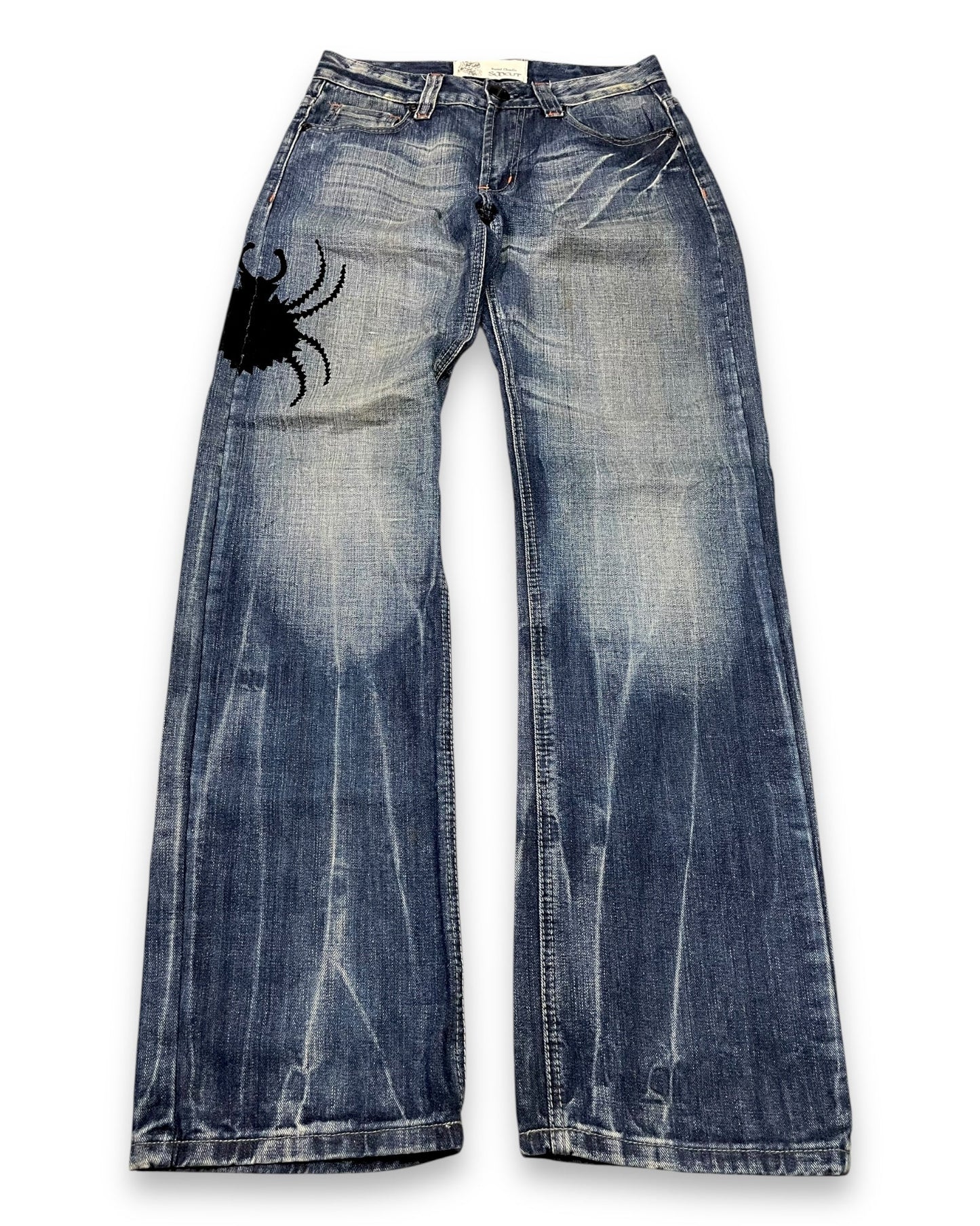 2000‘s Soocut Japanese Style Baggy/Straight Jeans *rare 28x32 - Lennys Vintage