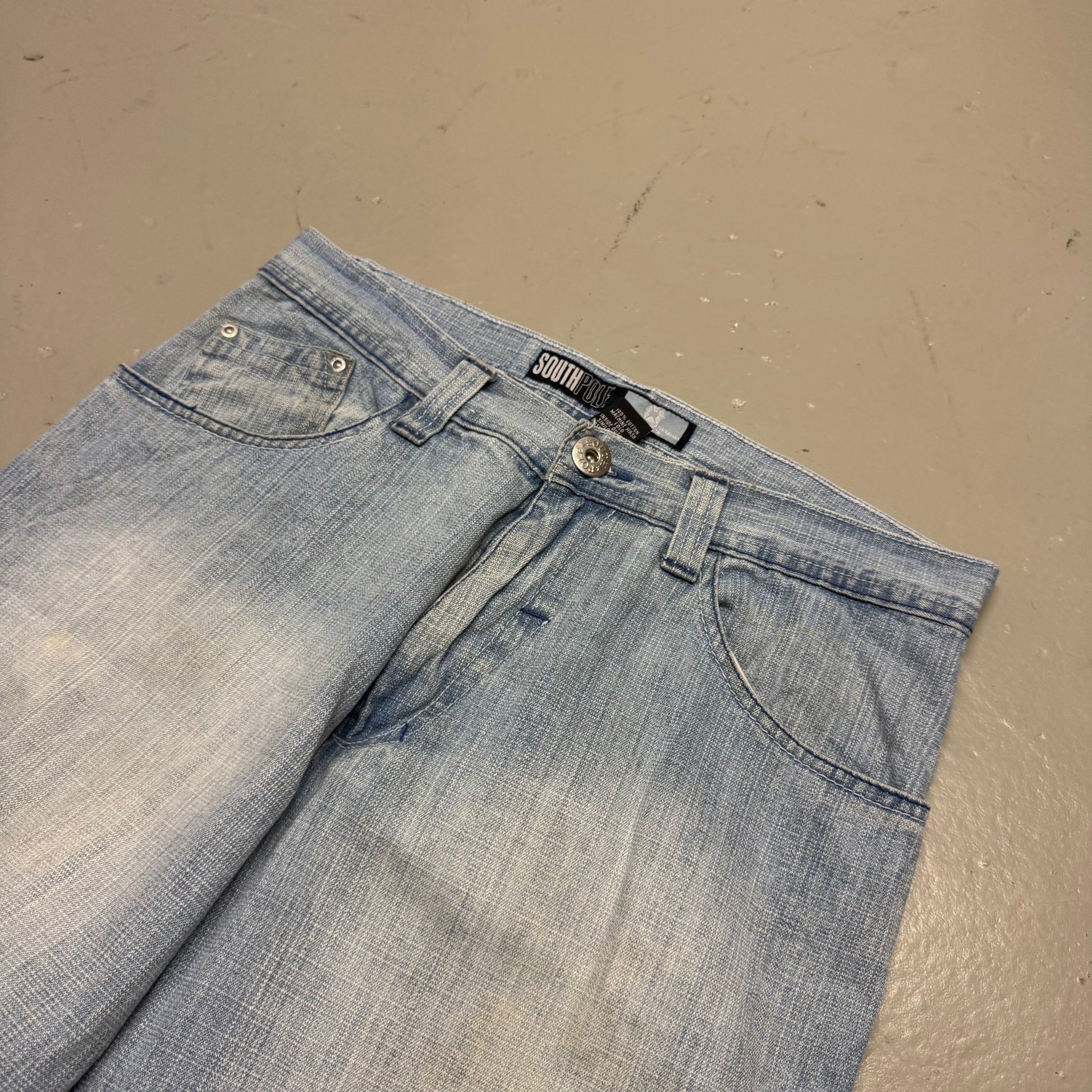 2000‘s Southpole Hip Hop Baggy Jeans 32x30 - Lennys Vintage
