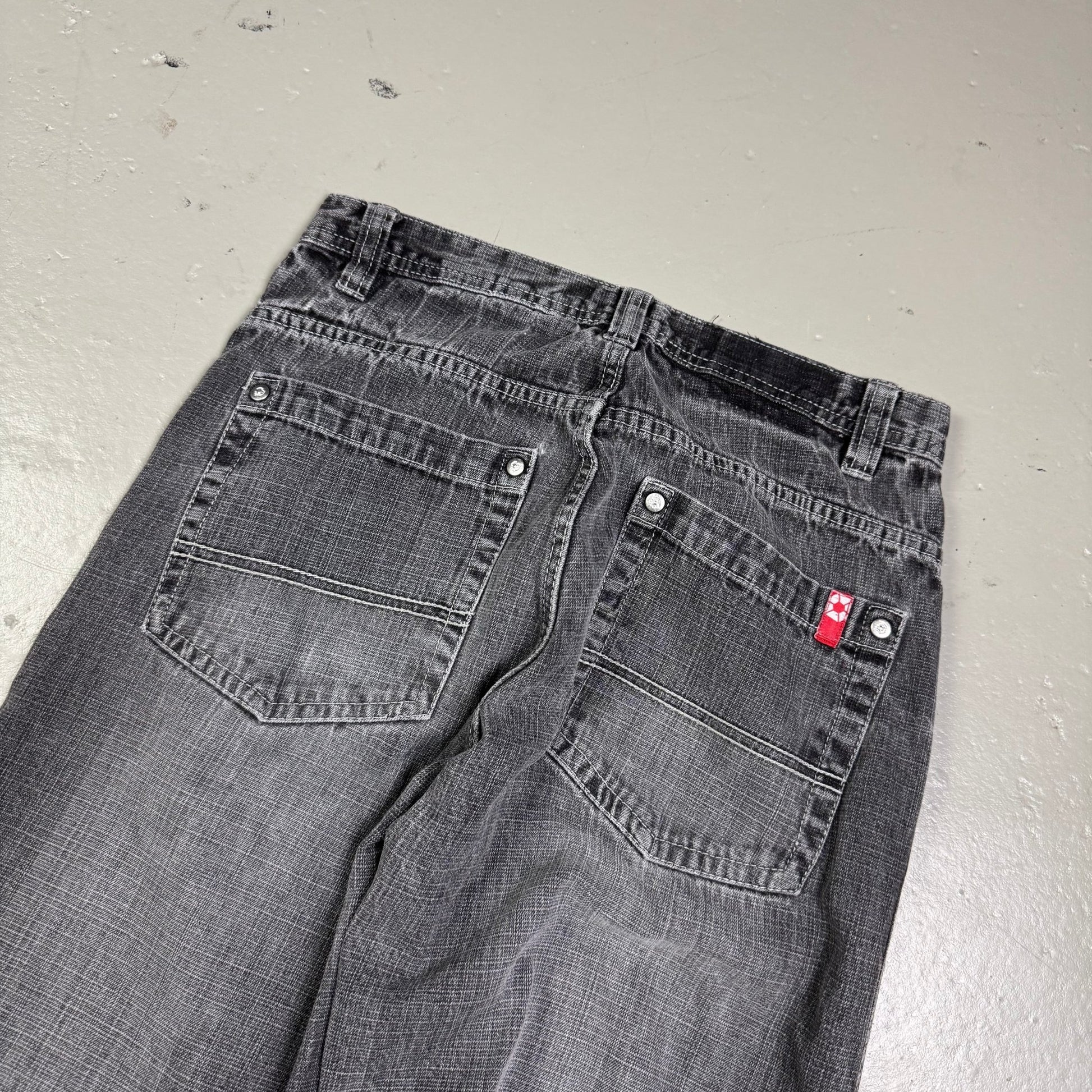 2000‘s Southpole Hip Hop Baggy Jeans *rare 28x28 - Lennys Vintage