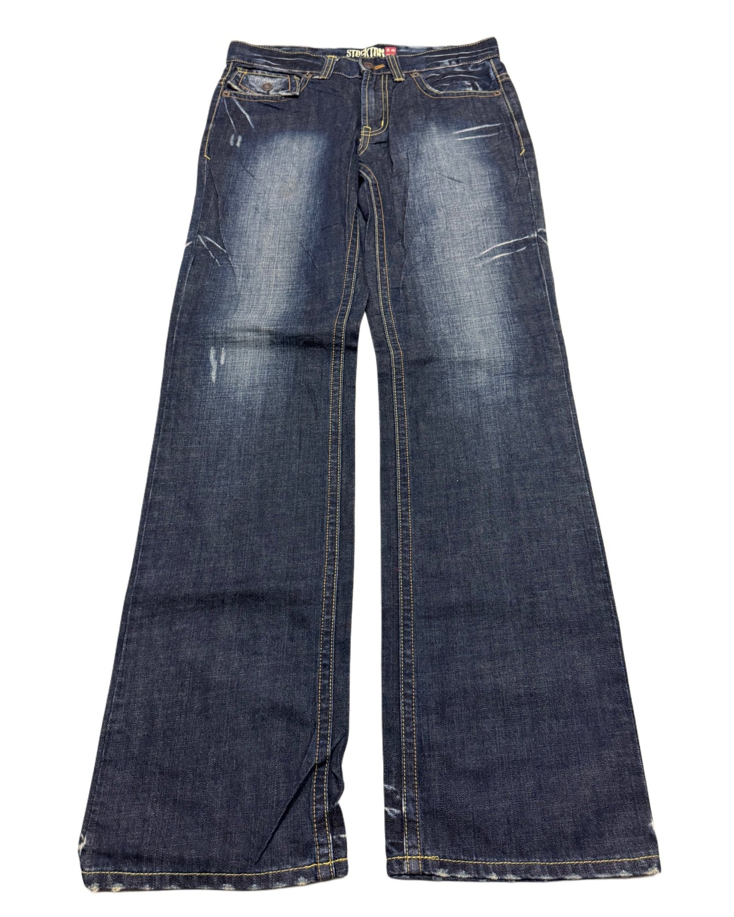 2000‘s Stockton Japanese Archive Straight Jeans *very rare 30x32 - Lennys Vintage