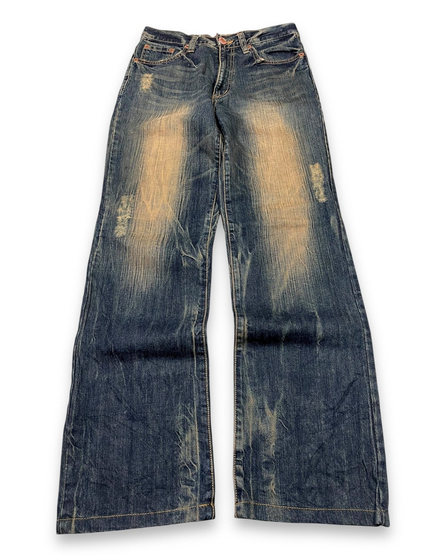 2000‘s Stockton Japanese Straight/Baggy Jeans *very rare 29x30 - Lennys Vintage