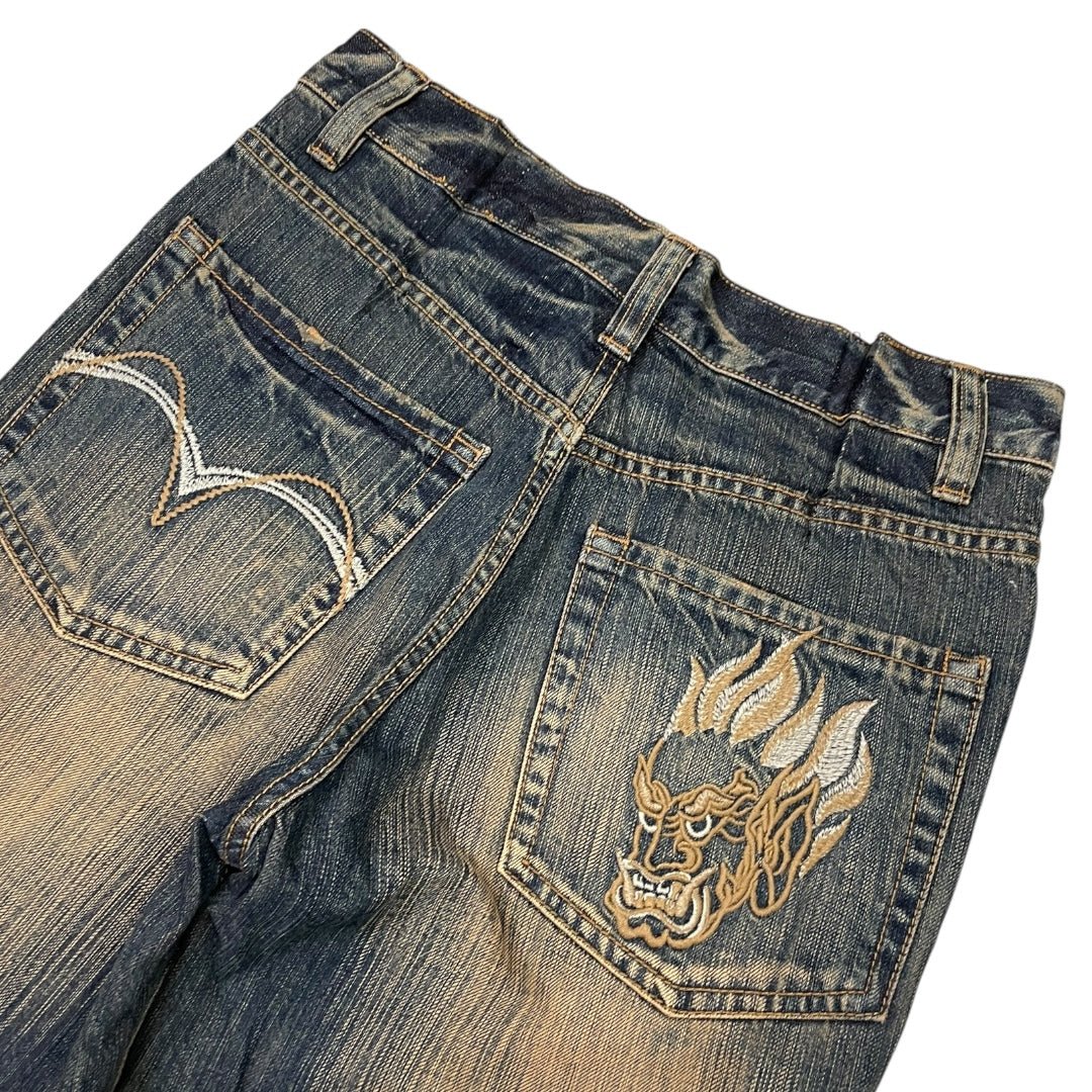 2000‘s Stockton Japanese Straight/Baggy Jeans *very rare 29x30 - Lennys Vintage