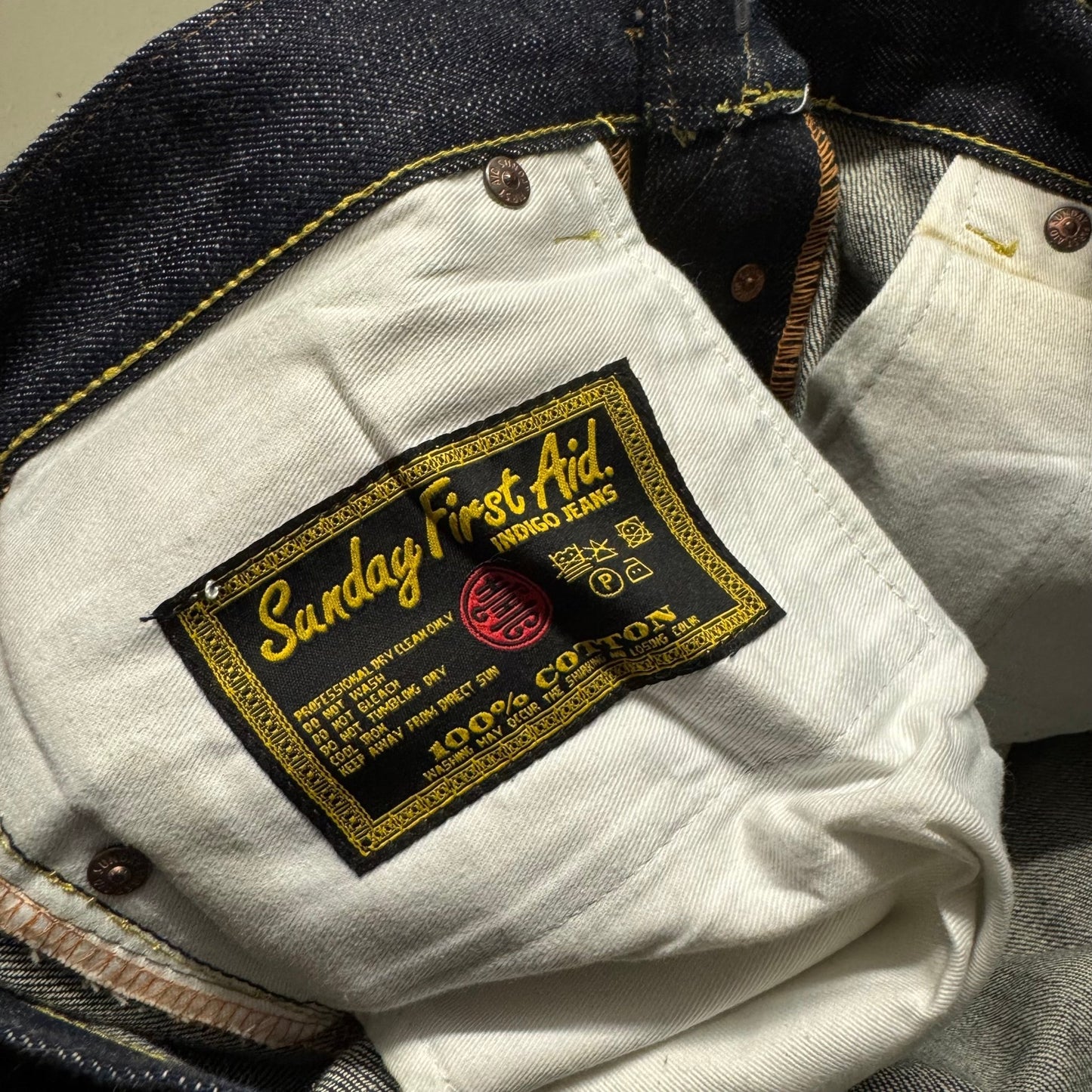 2000‘s Sunday First Aid Archive Baggy Jeans *very rare 32x34 - Lennys Vintage