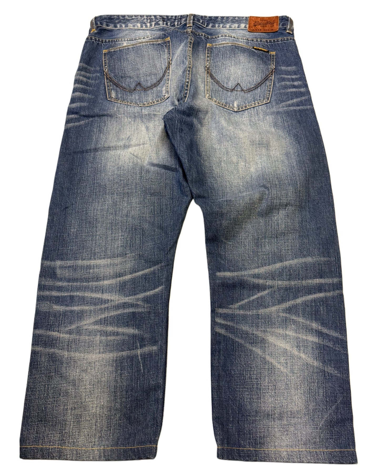 2000‘s Superdry Baggy Jeans 36x28 - Lennys Vintage