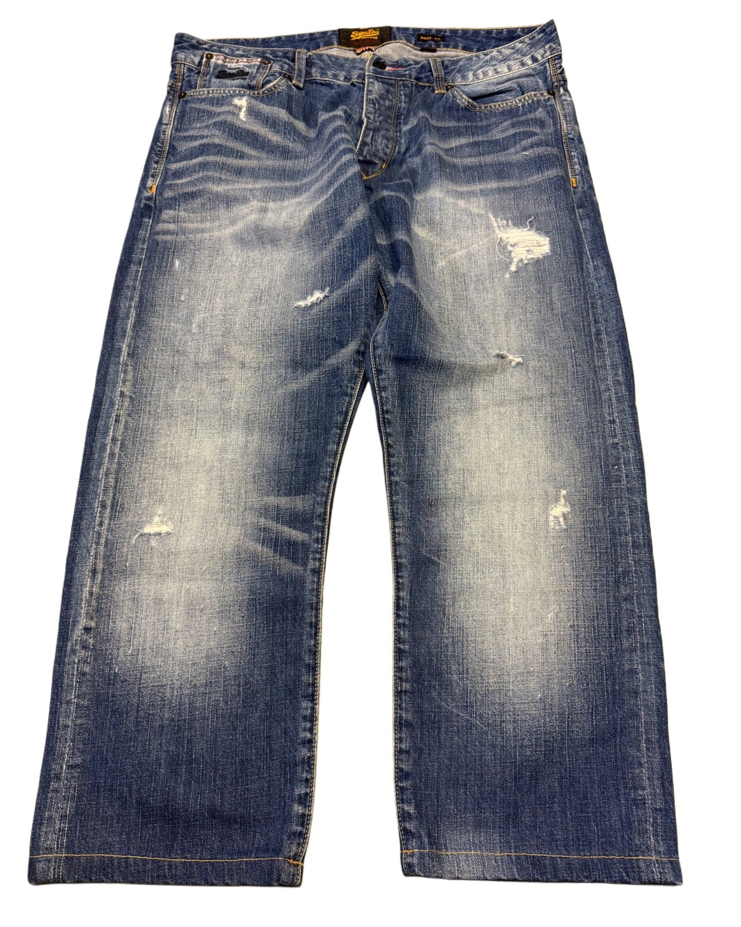 2000‘s Superdry Baggy Jeans 36x28 - Lennys Vintage