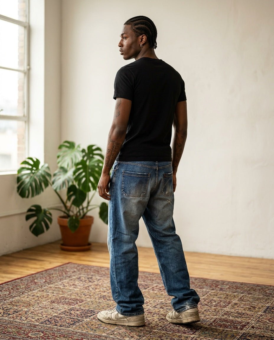 2000's Titus Skate Baggy Jeans *rare 36x34 (XL) - Lennys Vintage