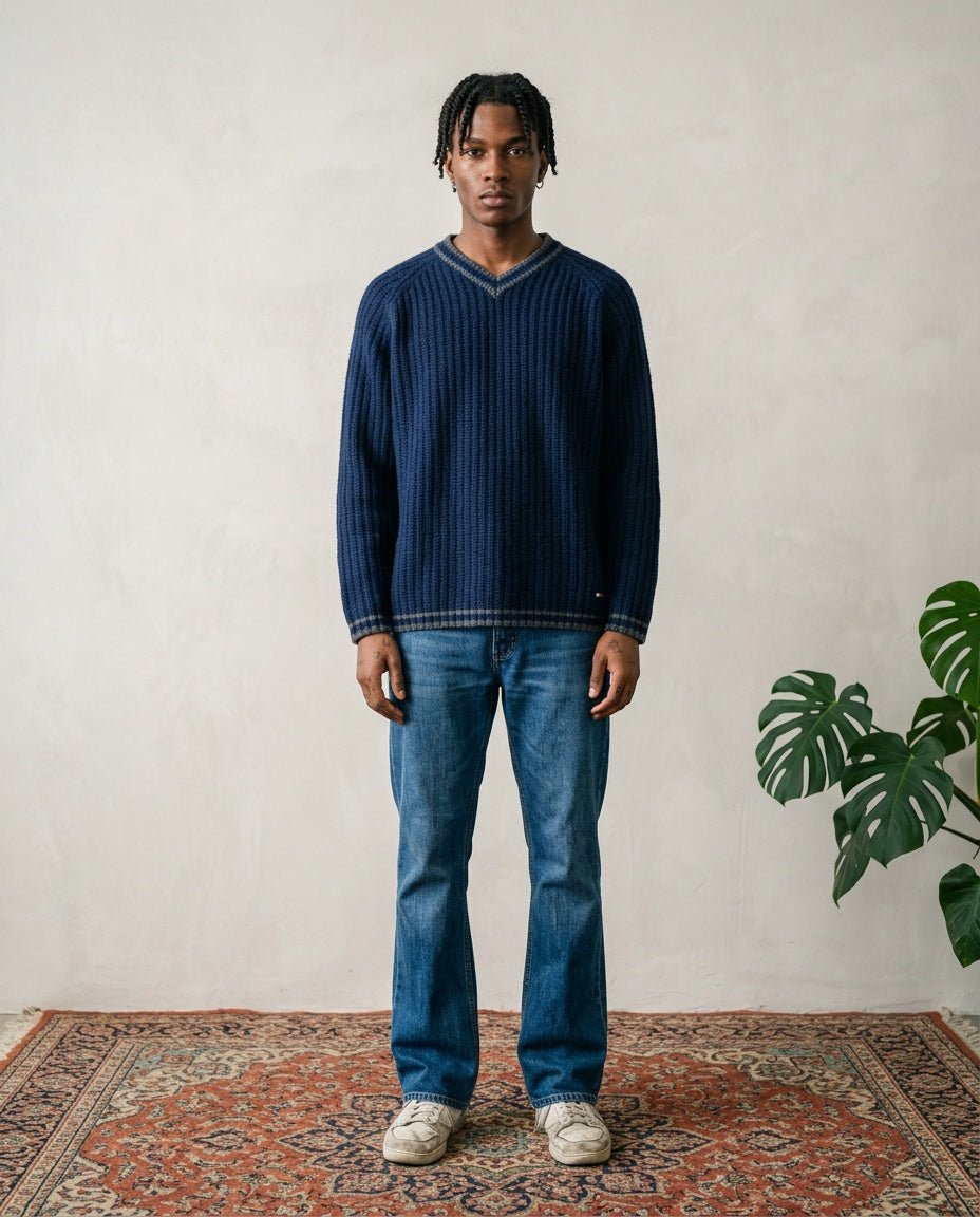 2000's Tommy Hilfiger Knit Sweater * (L) - Lennys Vintage