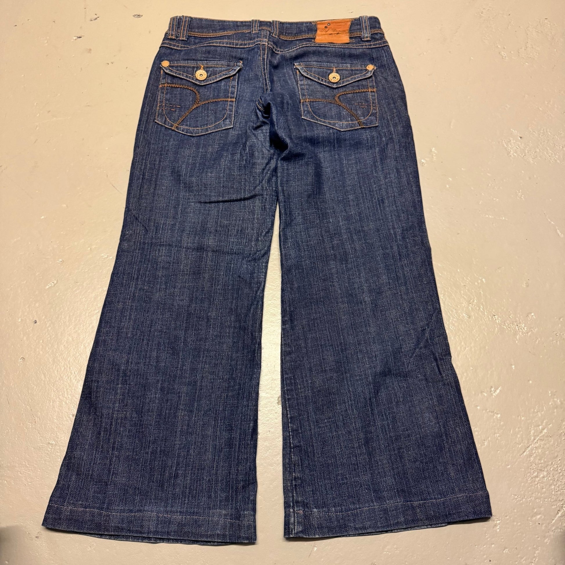 2000‘s Trf Denim Bootcut Low Waist Jeans Women‘s 32x28 - Lennys Vintage