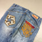 2000's Tribal Gear Hip Hop Straight/Baggy Jeans *rare 36x34 (XL) - Lennys Vintage
