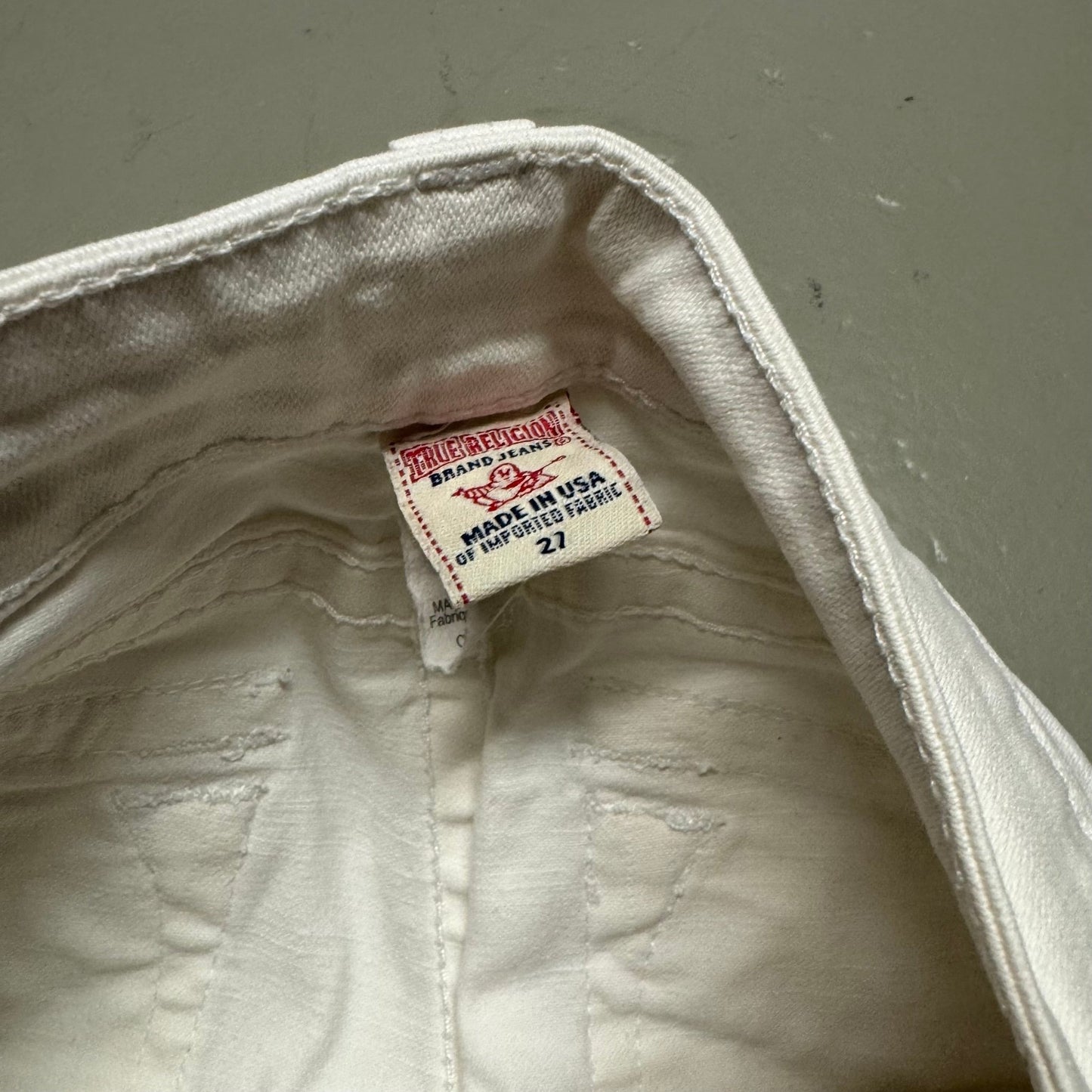 2000‘s True Religion Low Waist Jeans Women‘s (Size 27) - Lennys Vintage