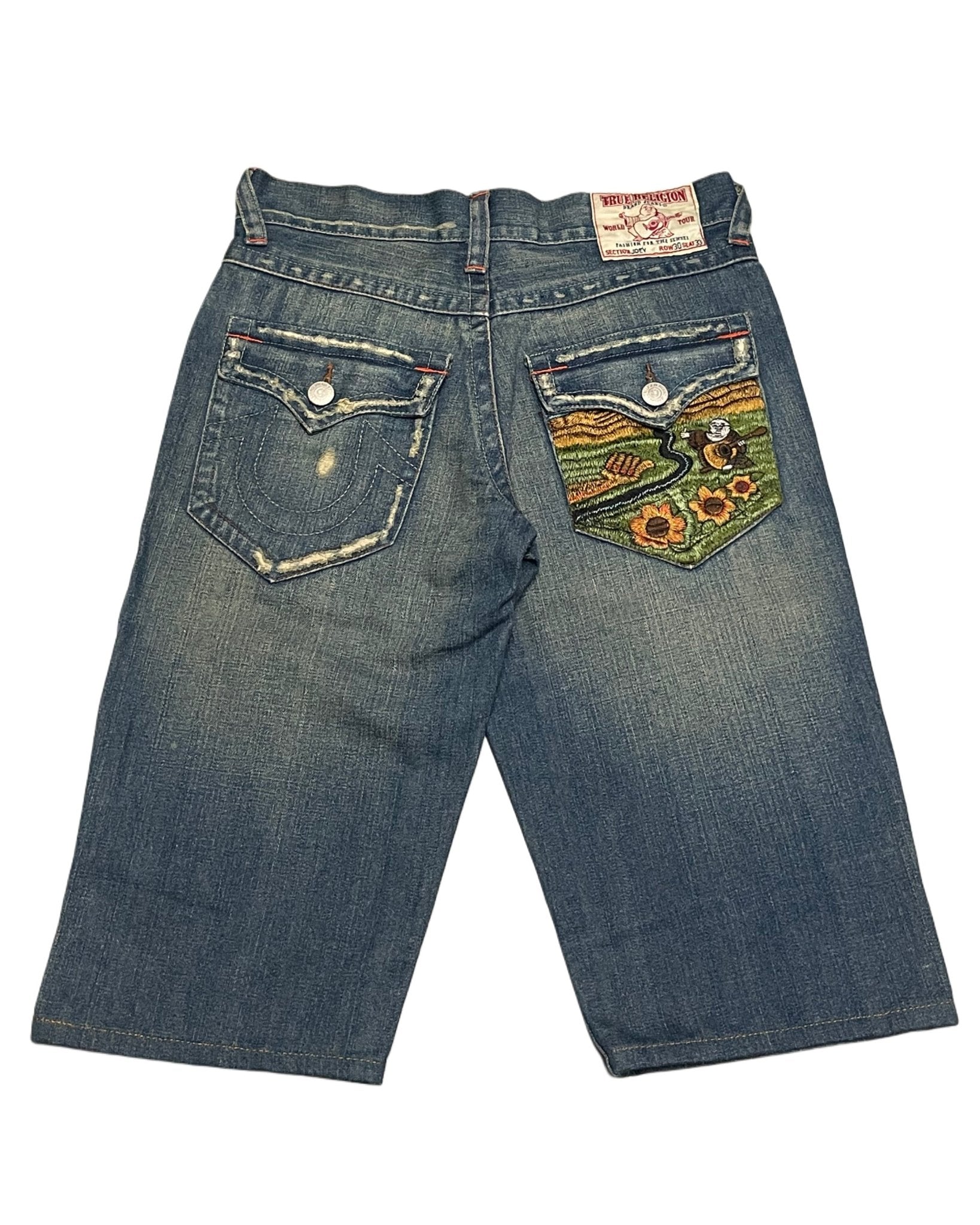 2000‘s True Religion Slim/Regular Fit Shorts/Jorts *sehr selten (W30) - Lennys Vintage