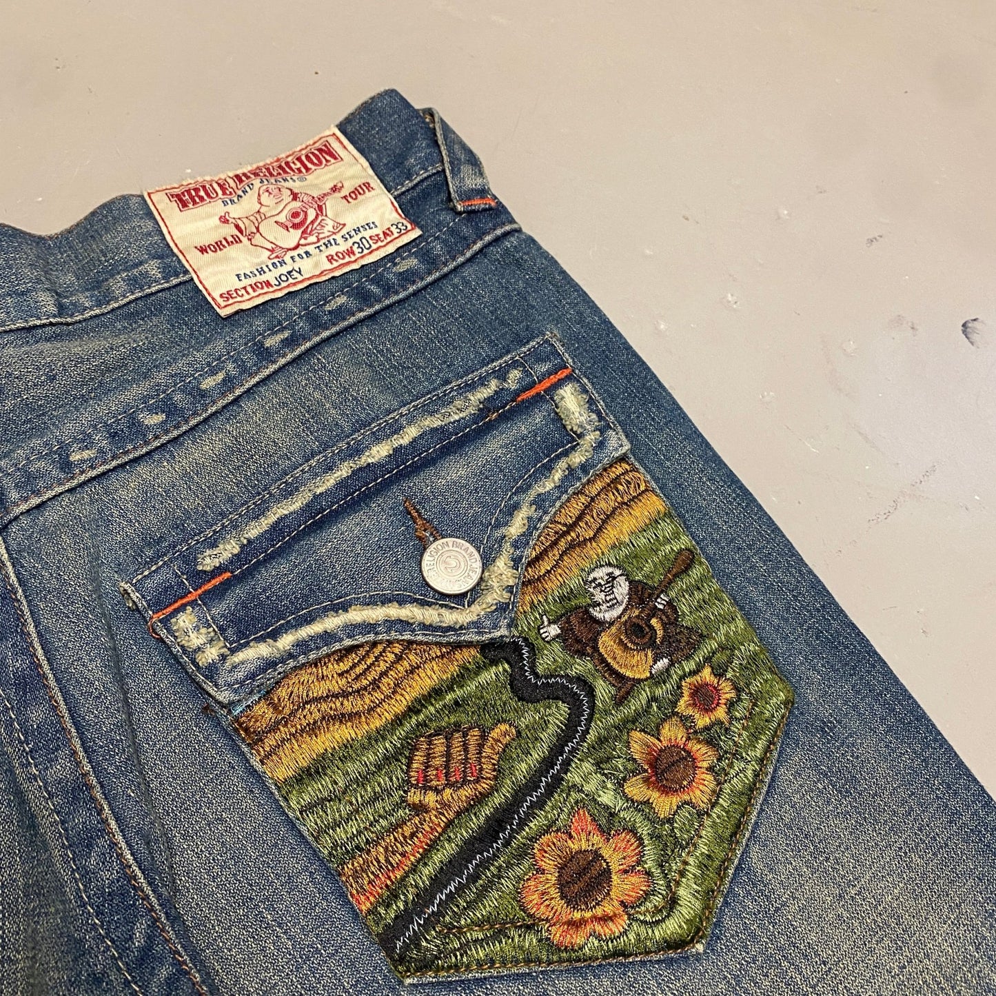 2000‘s True Religion Slim/Regular Fit Shorts/Jorts *sehr selten (W30) - Lennys Vintage