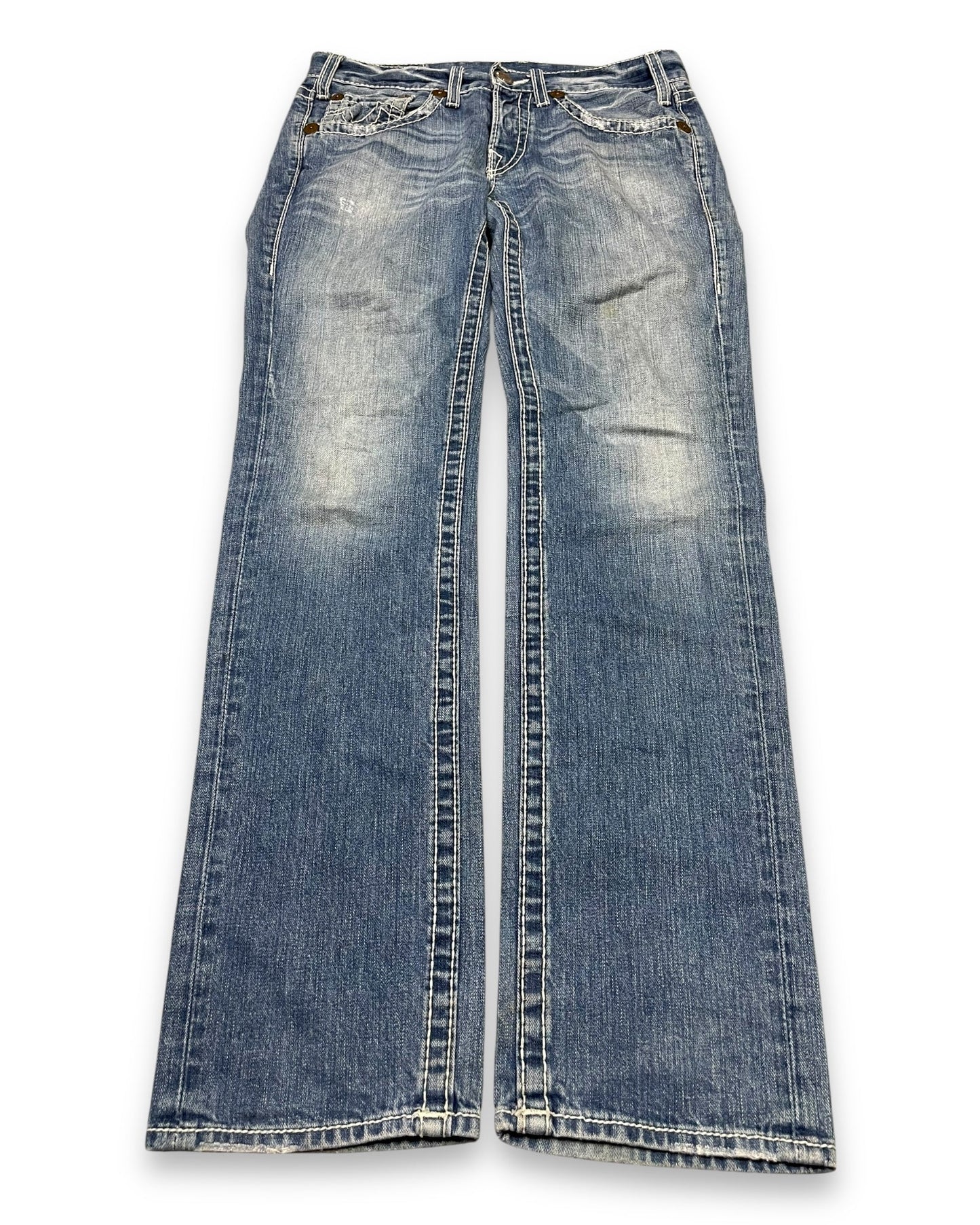 2000‘s True Religion Straight Jeans 34x34 - Lennys Vintage