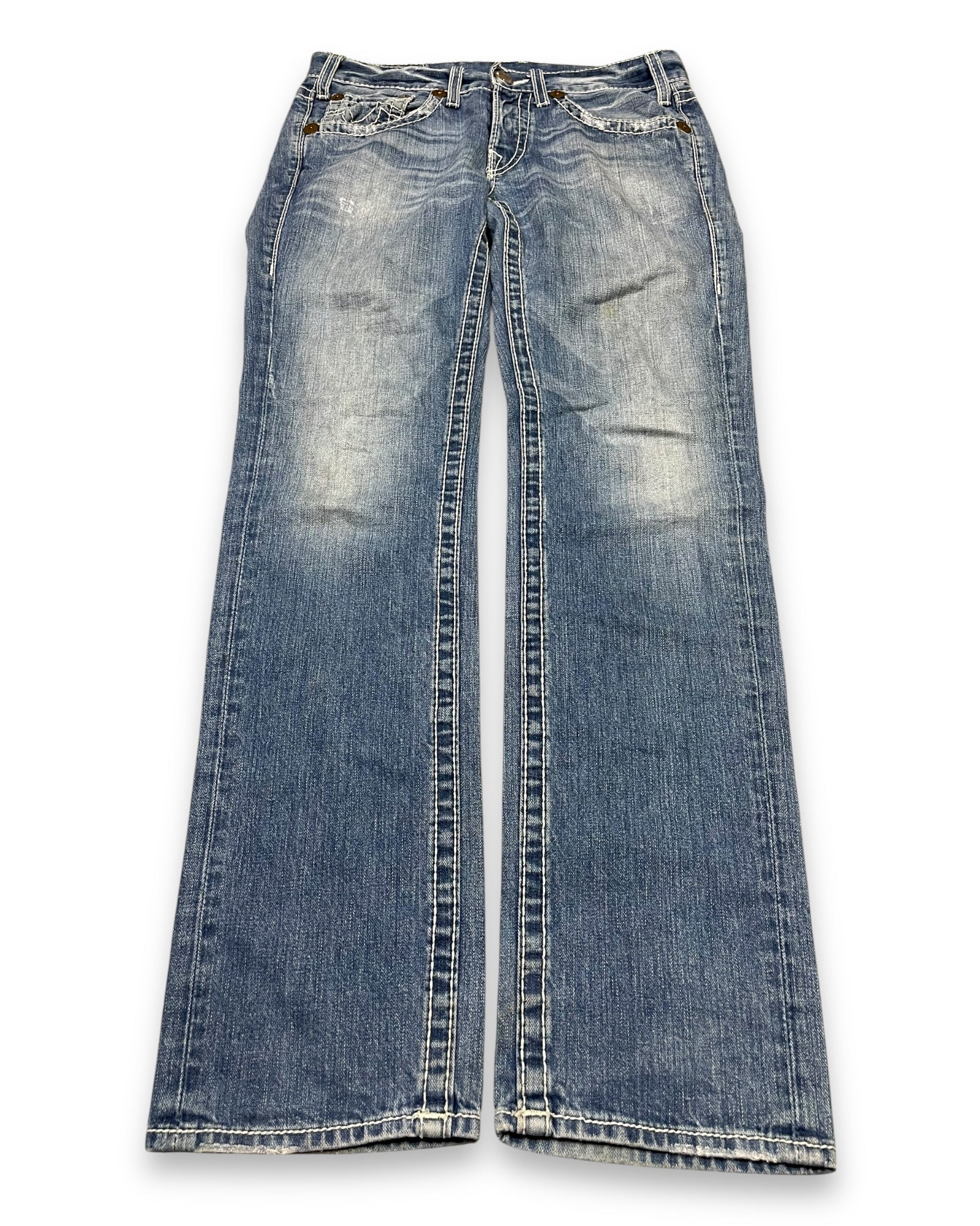 2000‘s True Religion Straight Jeans 34x34 - Lennys Vintage