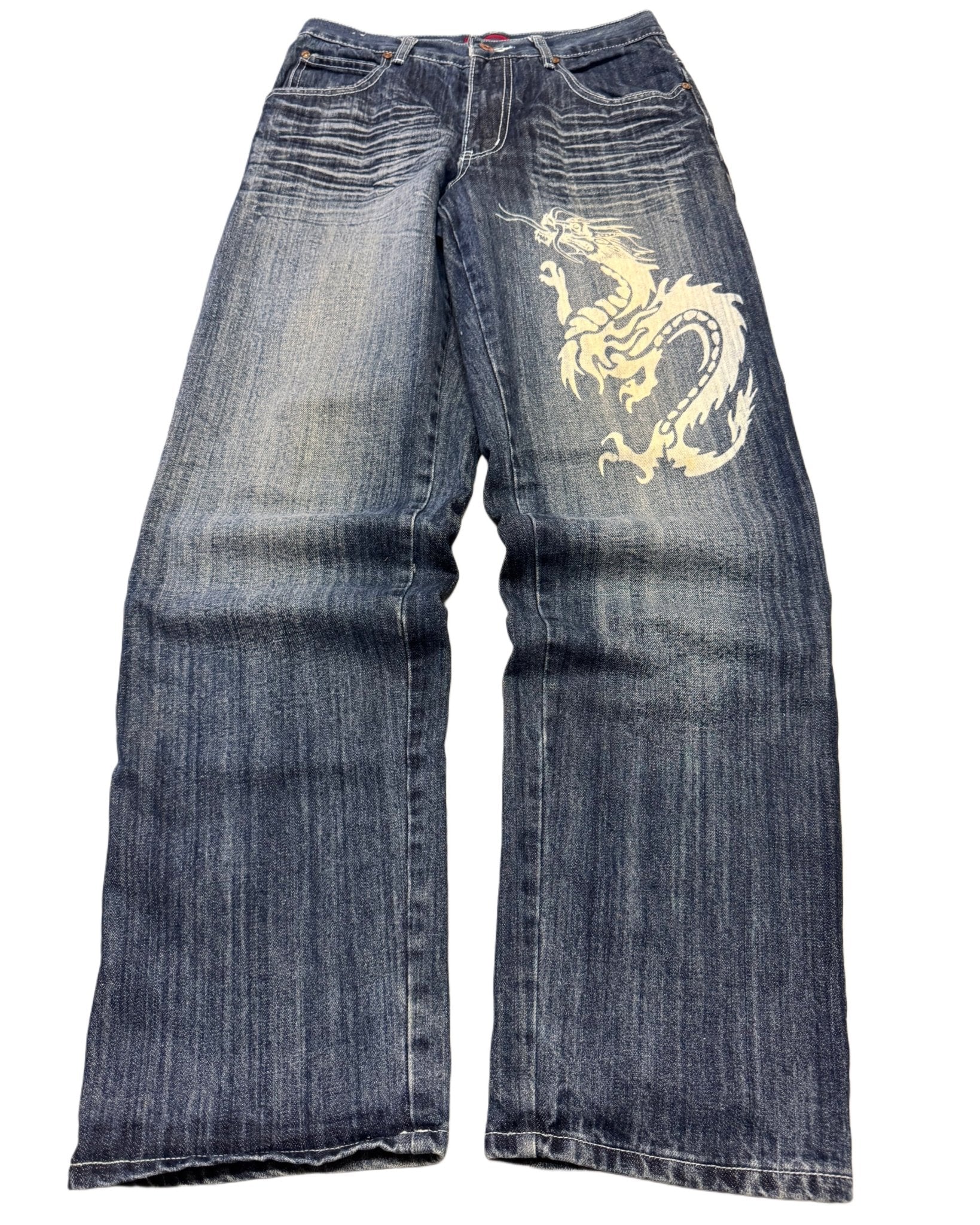 2000‘s Uncle Japanese Baggy Jeans *rare 29x32 - Lennys Vintage