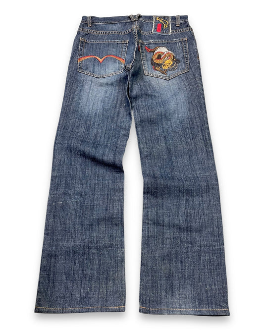 2000‘s W&J Japanese Baggy Jeans *rare 30x30 - Lennys Vintage