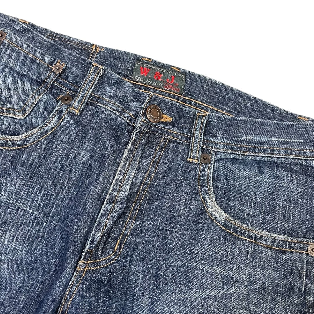 2000‘s W&J Japanese Baggy Jeans *rare 30x30 - Lennys Vintage