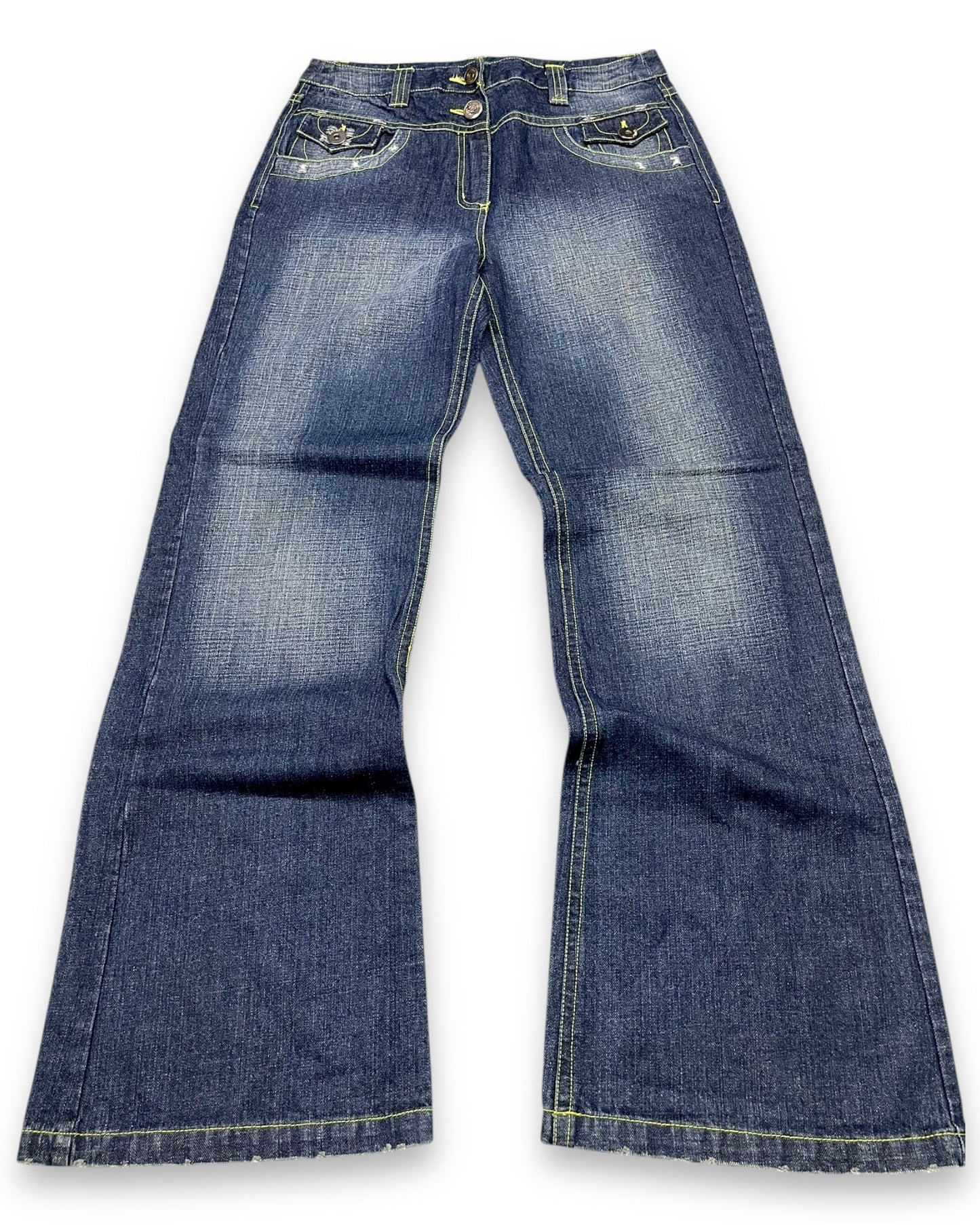 2000’s Women’s Bootcut Baggy Jeans 28x30 - Lennys Vintage