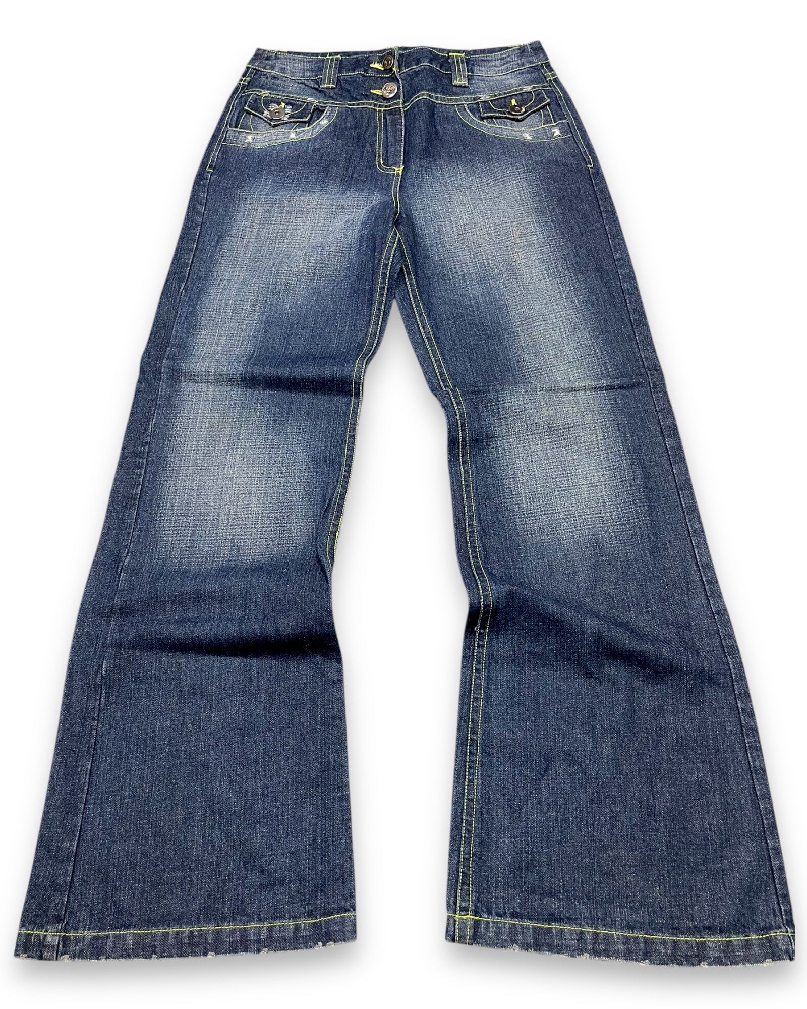 2000’s Women’s Bootcut Baggy Jeans 28x30 - Lennys Vintage