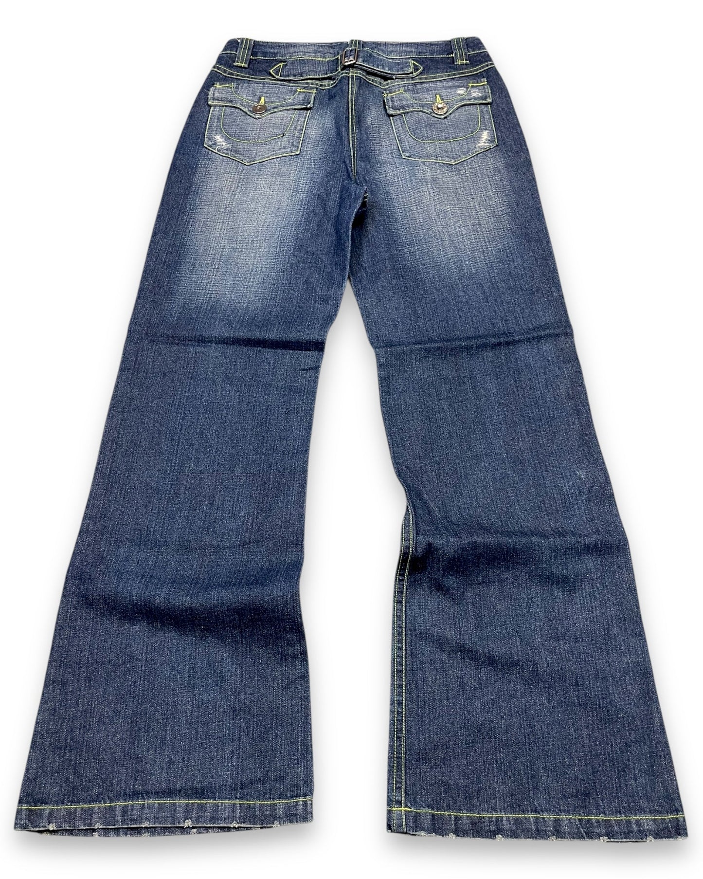 2000’s Women’s Bootcut Baggy Jeans 28x30 - Lennys Vintage