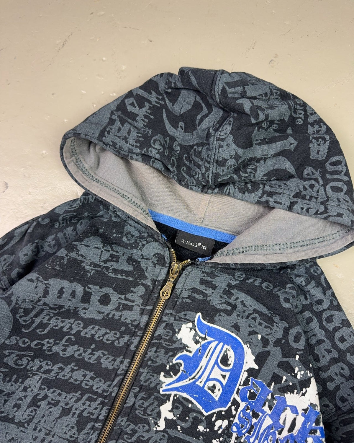 2000's X-mail Hip Hop Zip Hoodie * (XS) - Lennys Vintage