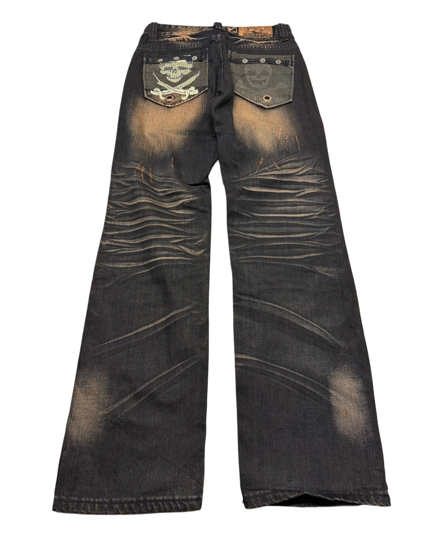 2000‘s Zhan Shen Japanese Straight/Baggy Jeans *rare 29x32 - Lennys Vintage