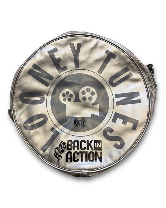 2003 Looney Tunes „Back In Action“ Silver Handbag *very rare - Lennys Vintage