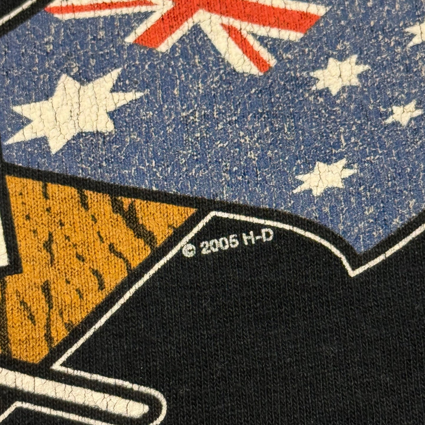 2005 Harley Davidson Australia Shirt *very rare (L) - Lennys Vintage