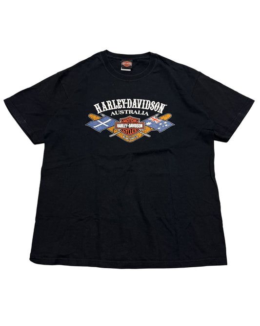2005 Harley Davidson Australia Shirt *very rare (L) - Lennys Vintage