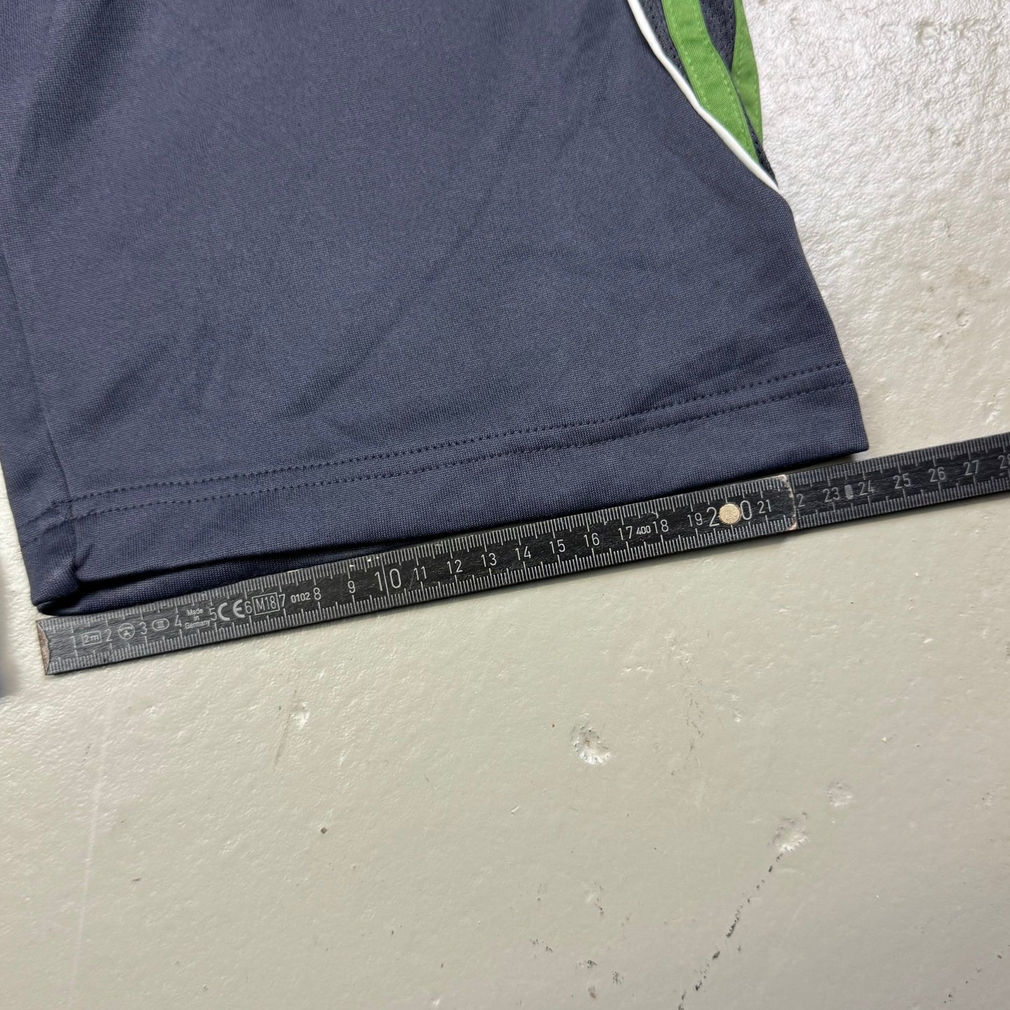 2009 Adidas Green Striped Baggy Trackpants (M) - Lennys Vintage