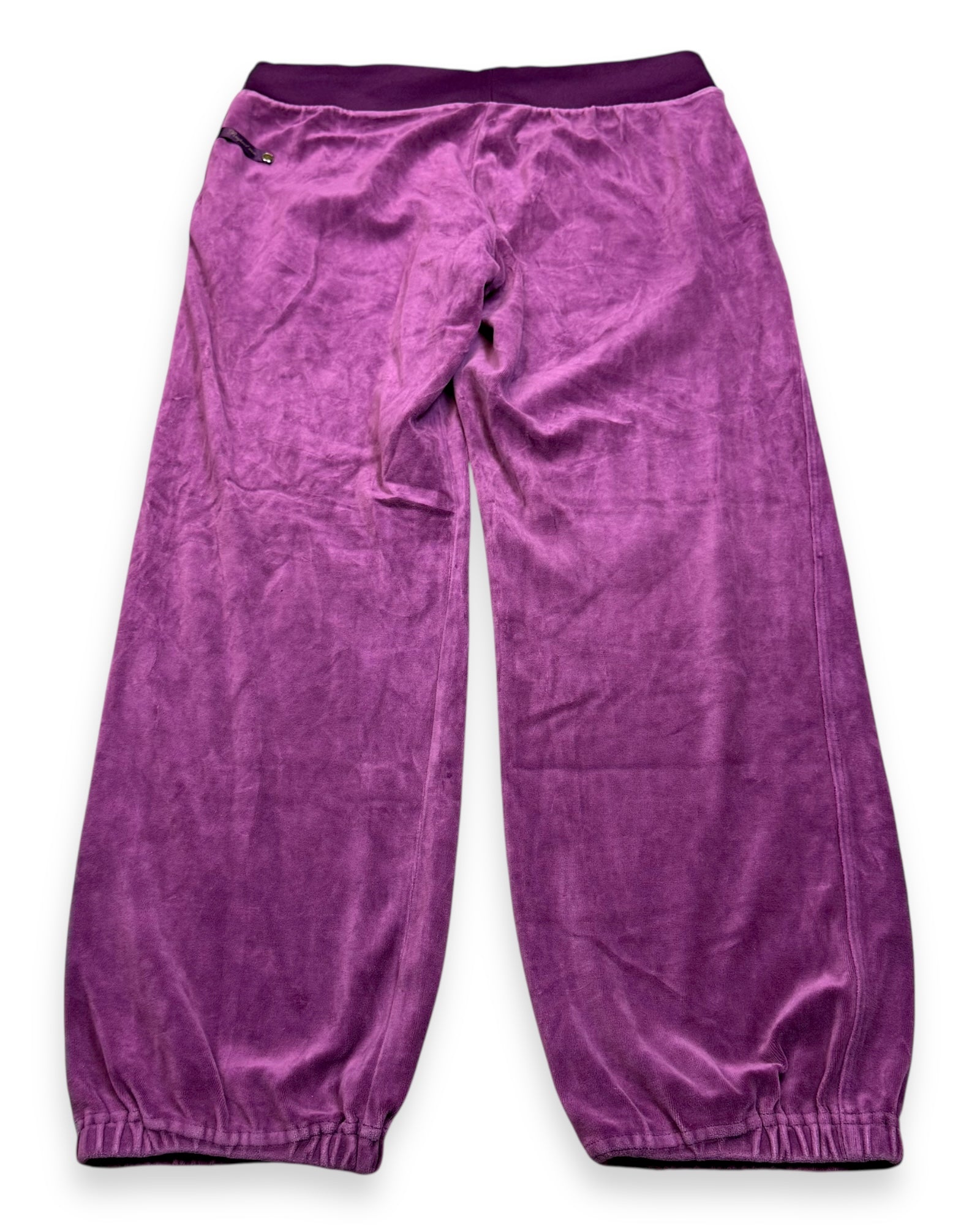 2010 Adidas x Missy Elliott Baggy Velour Trackpants Women’s (L) - Lennys Vintage