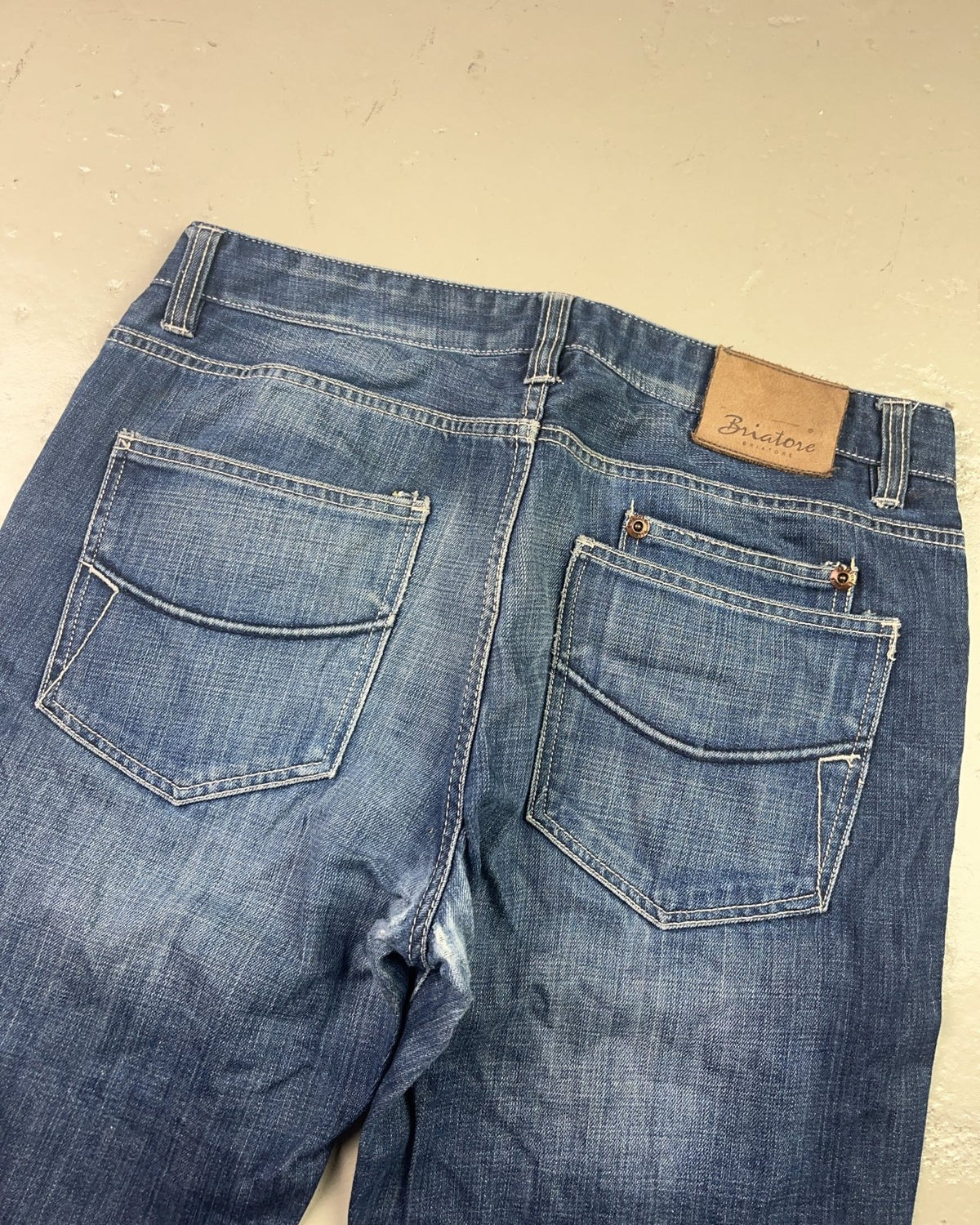 2010's Briatore Straight/Baggy Jeans * 35x34 (XL) - Lennys Vintage