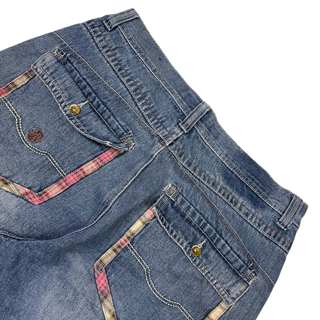 2000‘s Southpole Hip Hop Baggy Jeans *rare 34x32