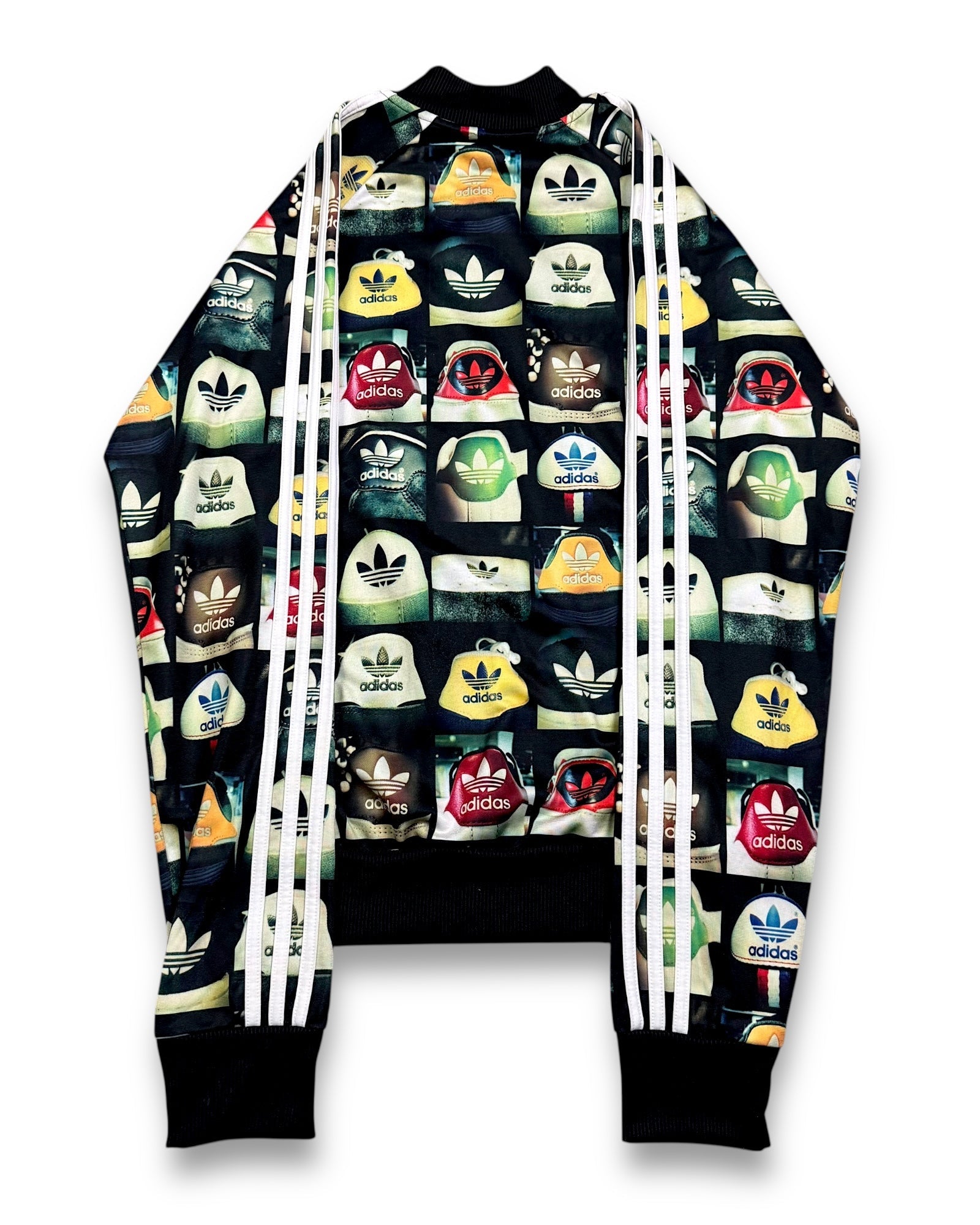 2013 Adidas Originals Thunderbird All Over Sneaker Print Track Jacket *very rare (S) - Lennys Vintage