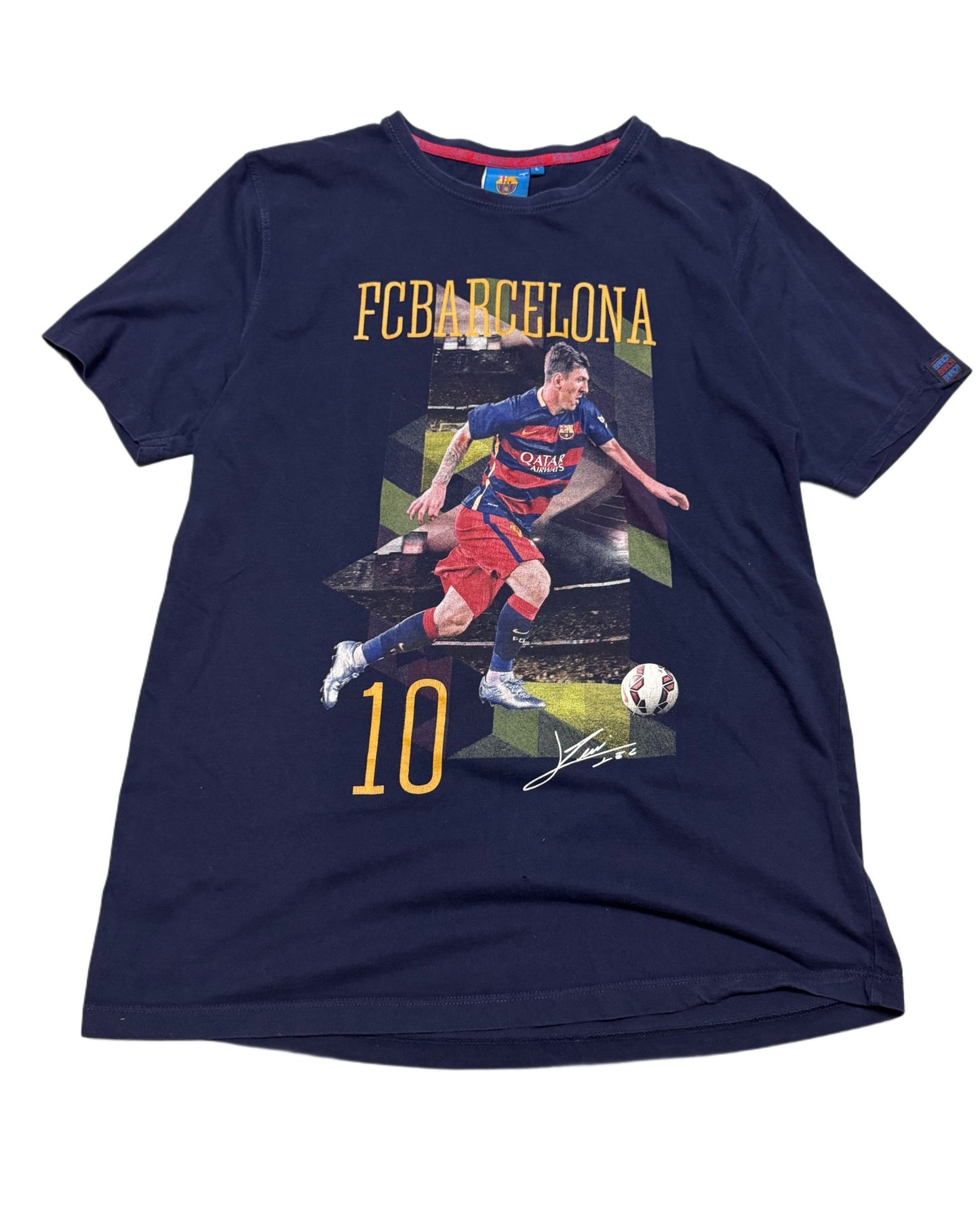 2015 Barcelona Lionel Messi Shirt (L) - Lennys Vintage