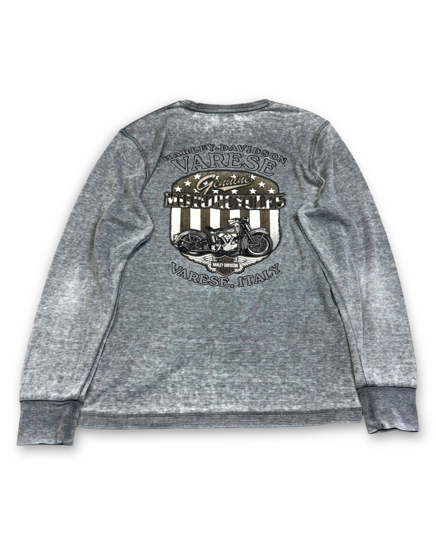 2016 Harley Davidson Varese Italy Longsleeve (L) - Lennys Vintage