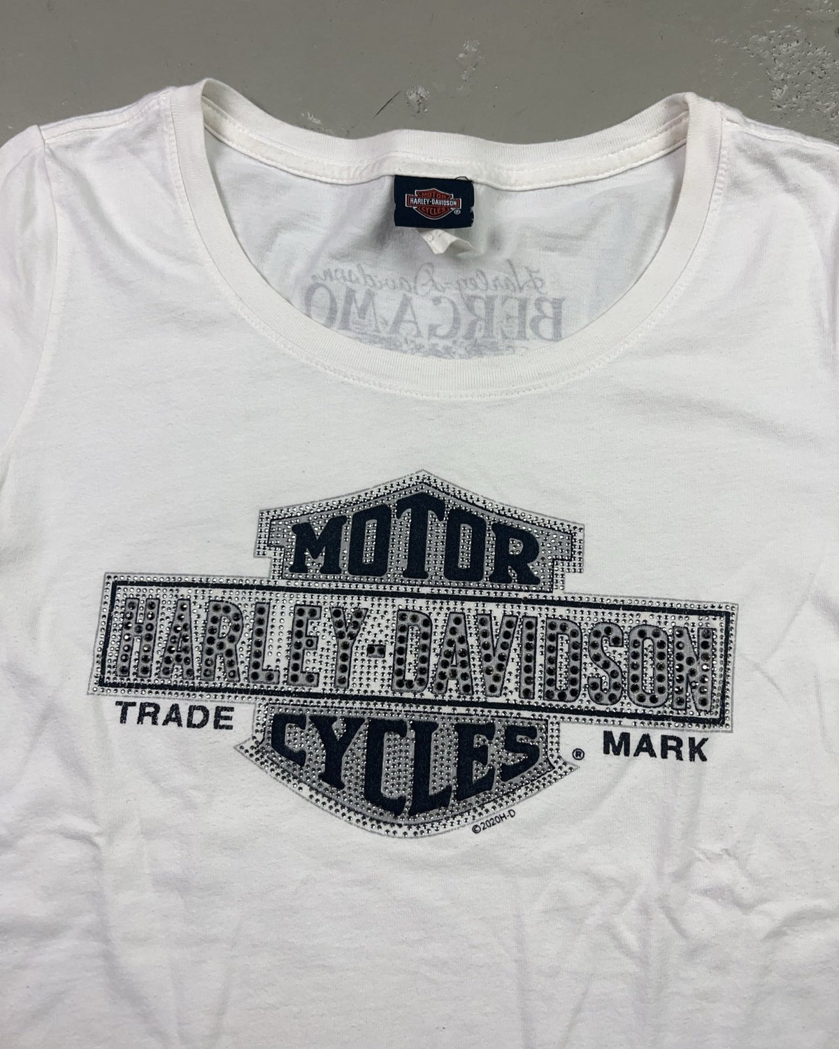 2020's Harley-davidson T-shirt Women's * (M) - Lennys Vintage