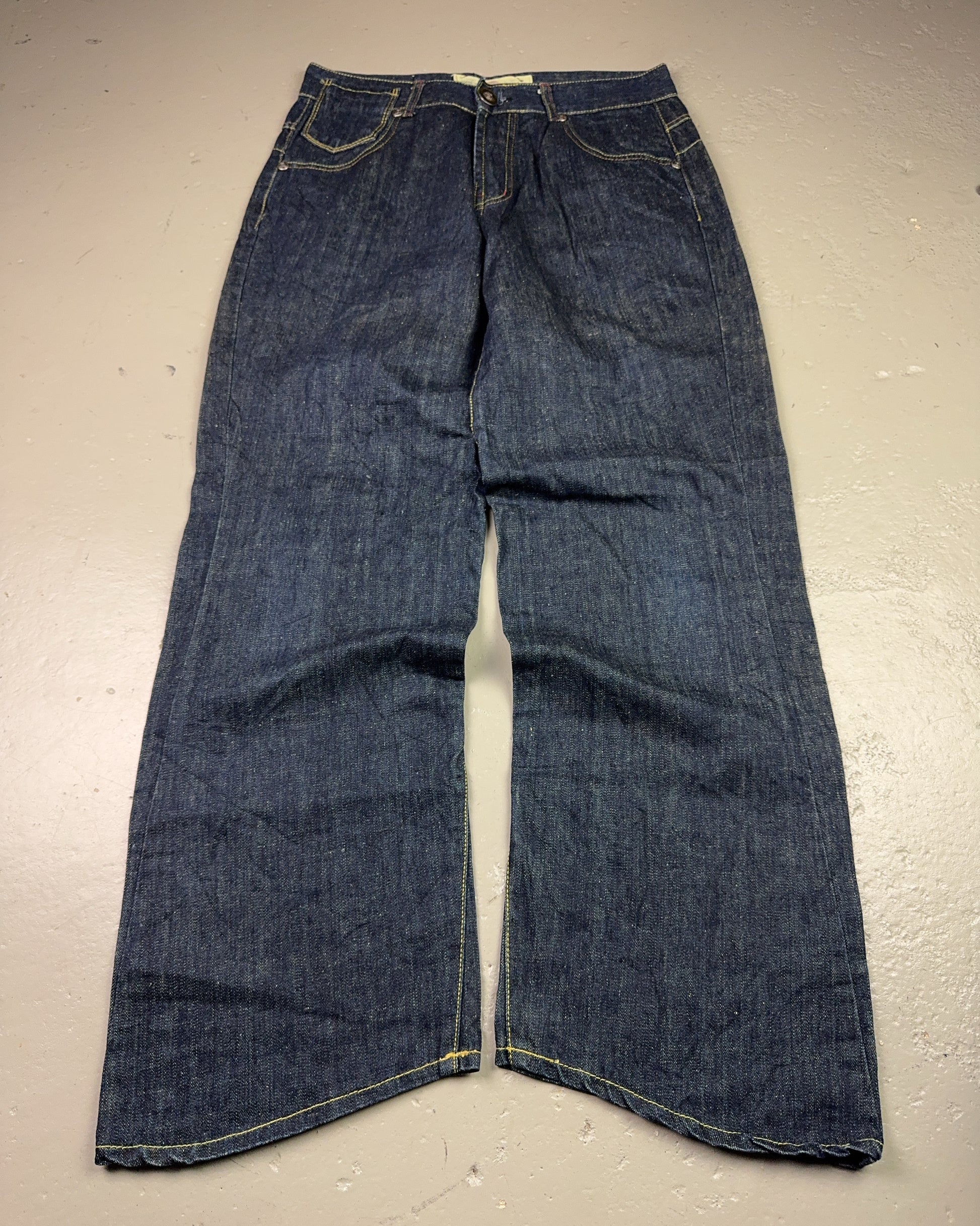 2000's Japanese Baggy Jeans *rare 32x34 (M)