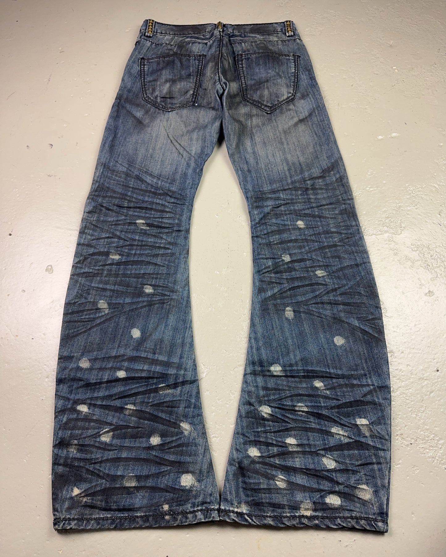 2000's Luxury Gender Japanese Archive Bootcut Jeans *very rare 30x32 (M)