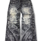 2000's Oniarai Japanese Baggy Jeans *very rare 36x30 (XL)