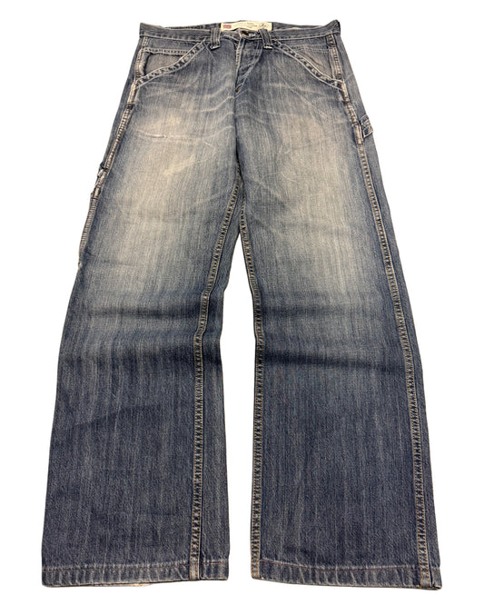 2000‘s Malloy U.S.A. Baggy Jeans *selten 32x30