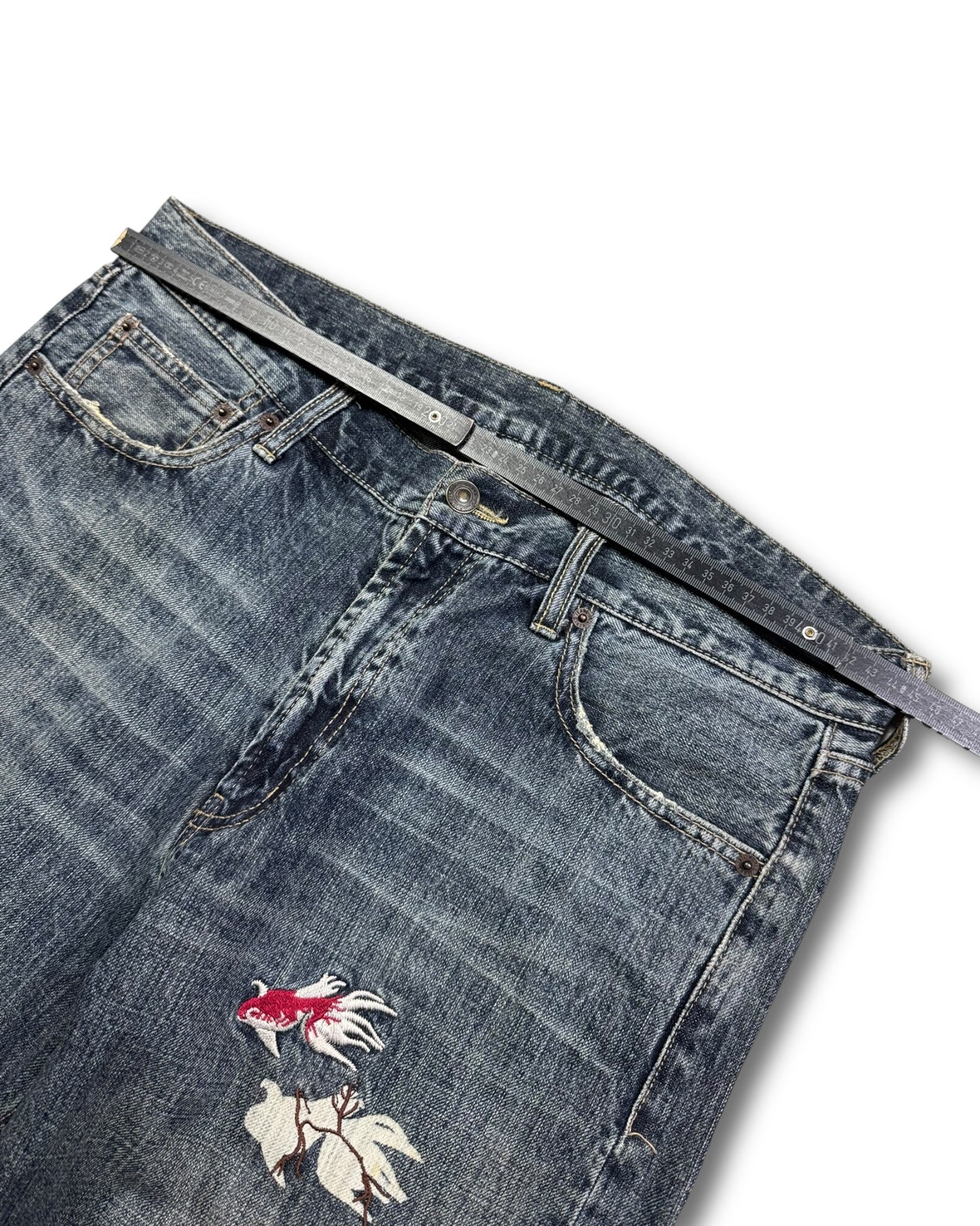 2000's Japanese Baggy Jeans *rare 34x30 (L)
