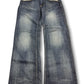 2000's Big Train Baggy Japanese Jeans *very rare 36x32 (XL)