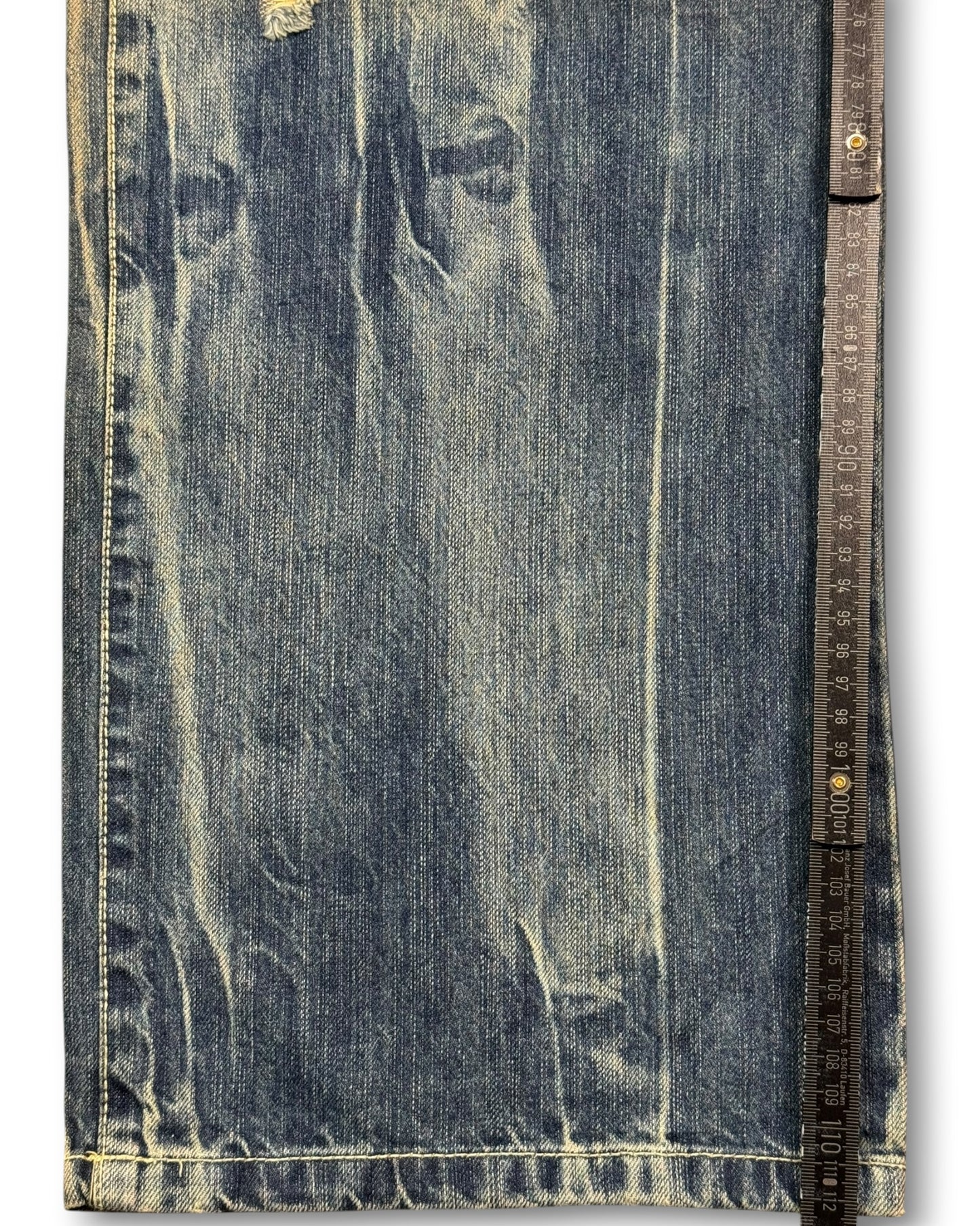 2000's J550 Deadstock Japanese Baggy Jeans *very rare 38x34 (XXL)